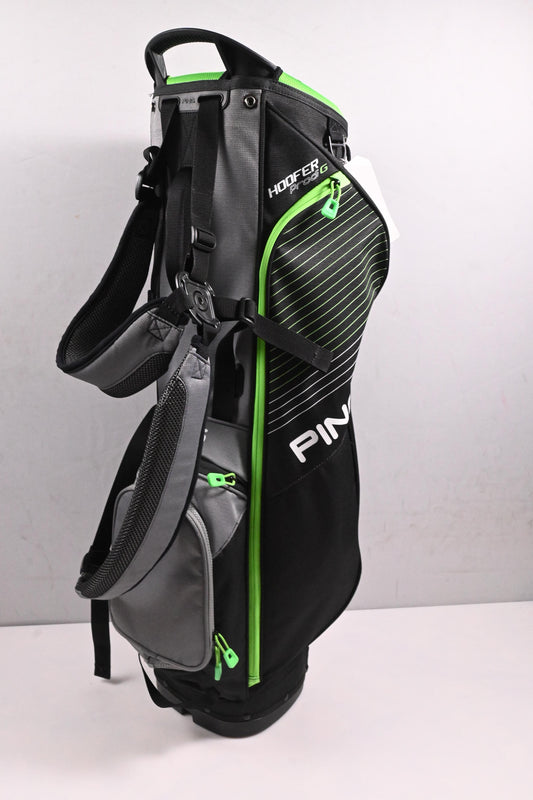 Ping Prodi G Hoofer Stand Bag / 4-Way Divider / Black, Grey, Green