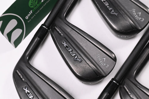 Callaway Apex Ti Fusion Irons / 4-PW+GW / Stiff Flex Dynamic Gold Mid S300 100