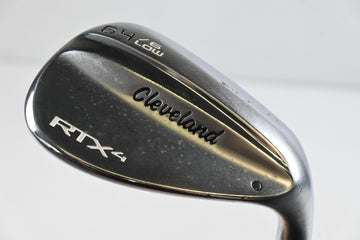 Cleveland RTX-4 Lob Wedge / 64 Degree / Stiff Flex Dynamic Gold S400 Tour