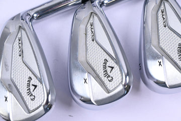 Callaway Elyte X Irons / 7-PW+AW+GW / Regular Flex Dynamic Gold Mid 90 Shafts
