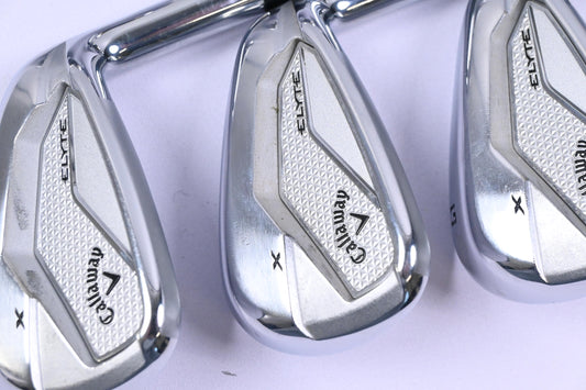 Callaway Elyte X Irons / 7-PW+AW+GW / Regular Flex Dynamic Gold Mid 90 Shafts