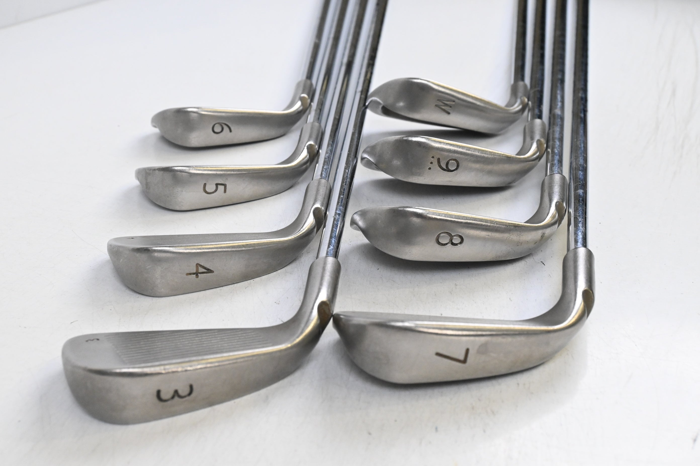 Ping i5 Irons / 3-PW / Green Dot / Stiff Flex Steel Shafts
