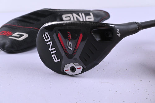Ping G410 #4 Hybrid / 22 Degree / Regular Flex Ping Alta CB Black 70 Shaft