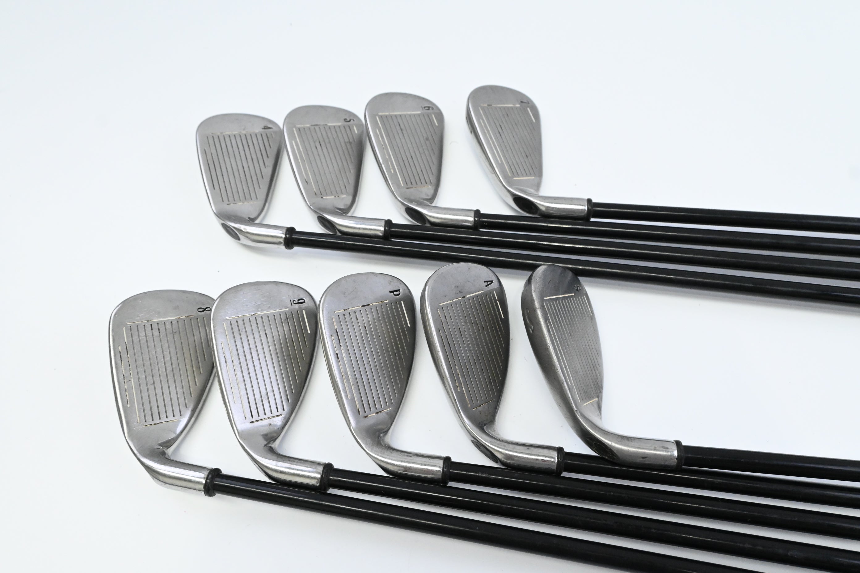 Callaway X-20 Irons / 4-PW+AW+SW / Regular Flex Callaway X 75 Shafts