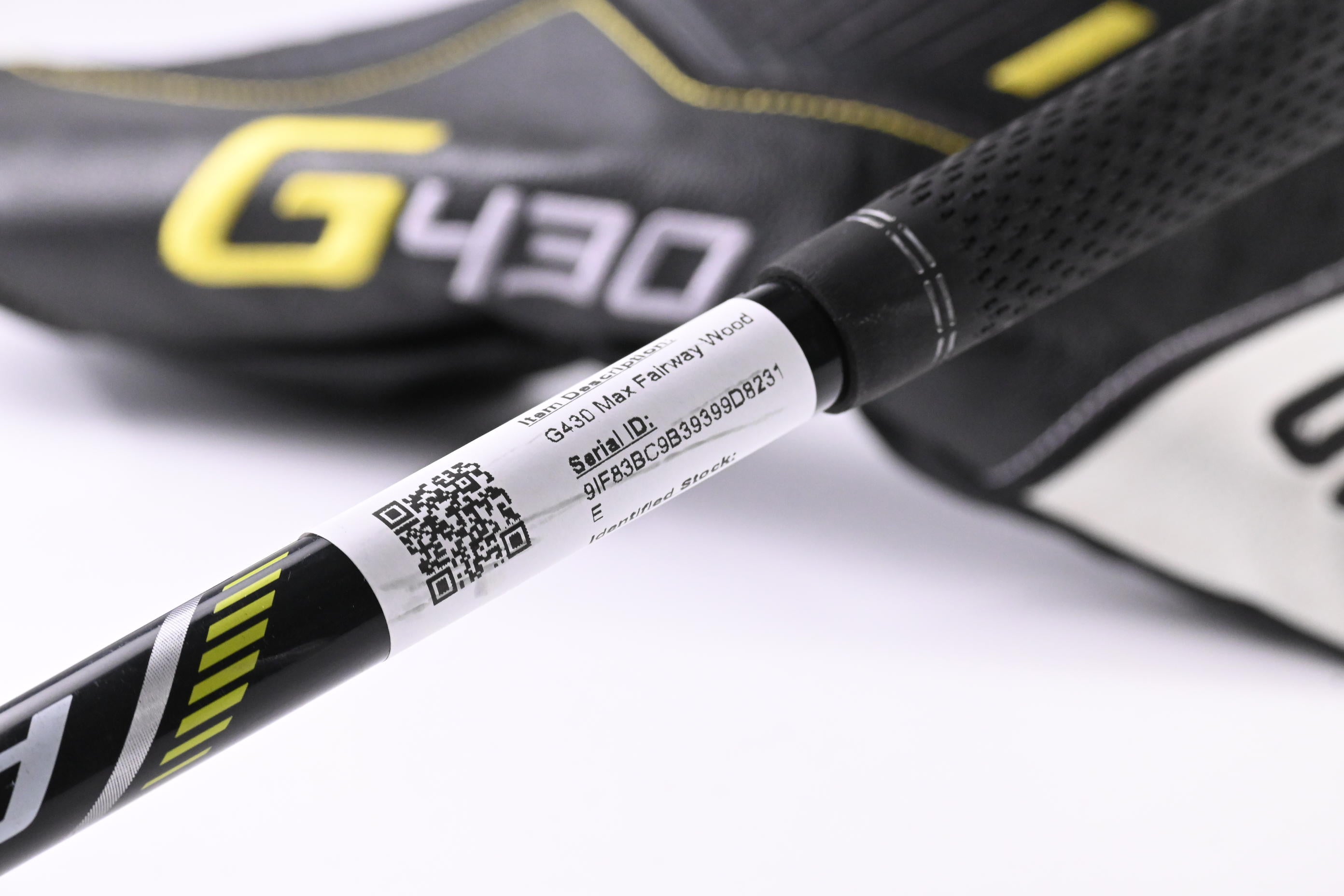 Ping G430 Max #3 Wood / 15 Degree / Regular Flex Ping ALTA CB Black 65 Shaft