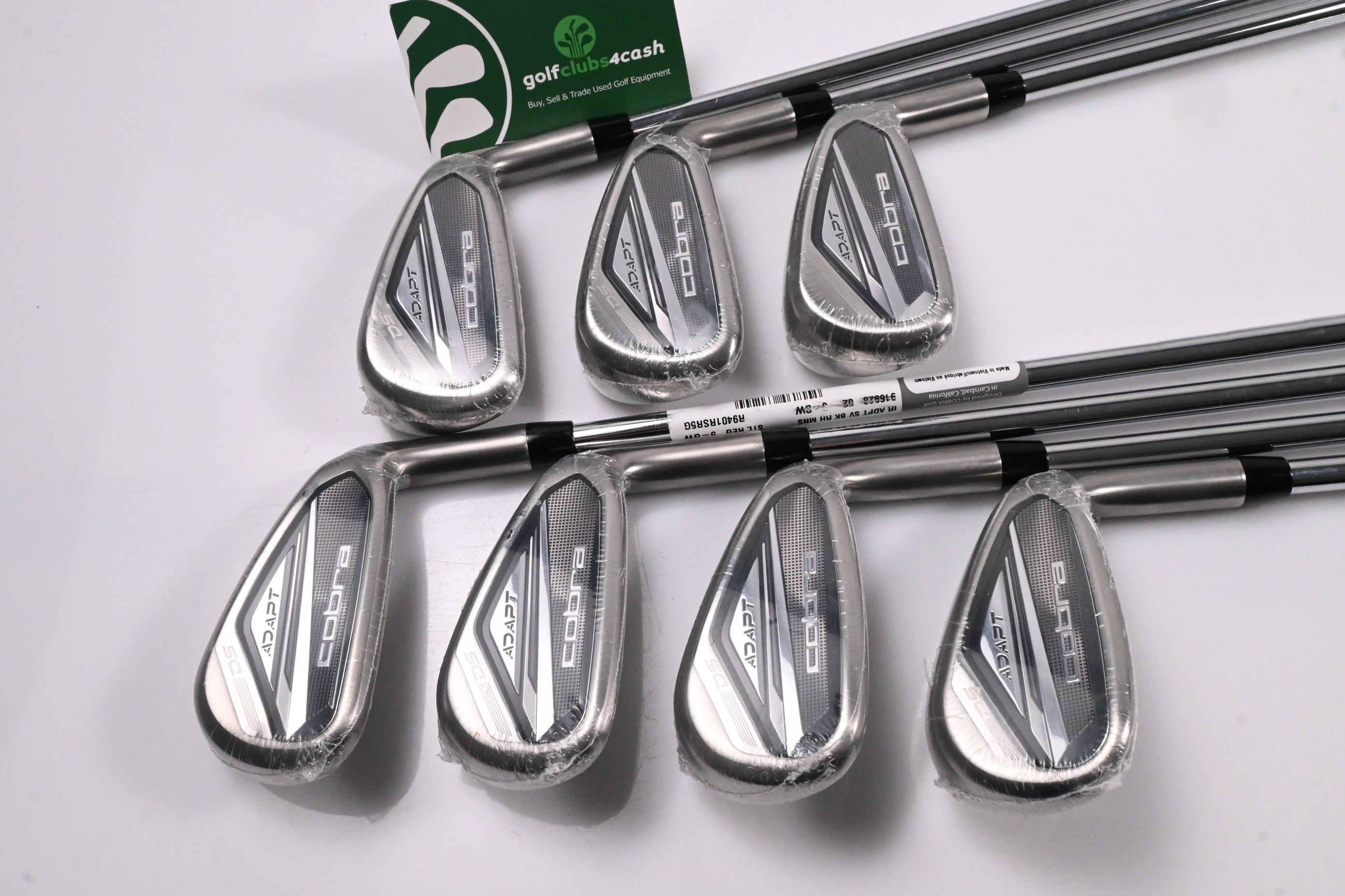 Cobra DS-Adapt Irons / 5-PW+GW / Regular Flex KBS Tour Lite Shafts