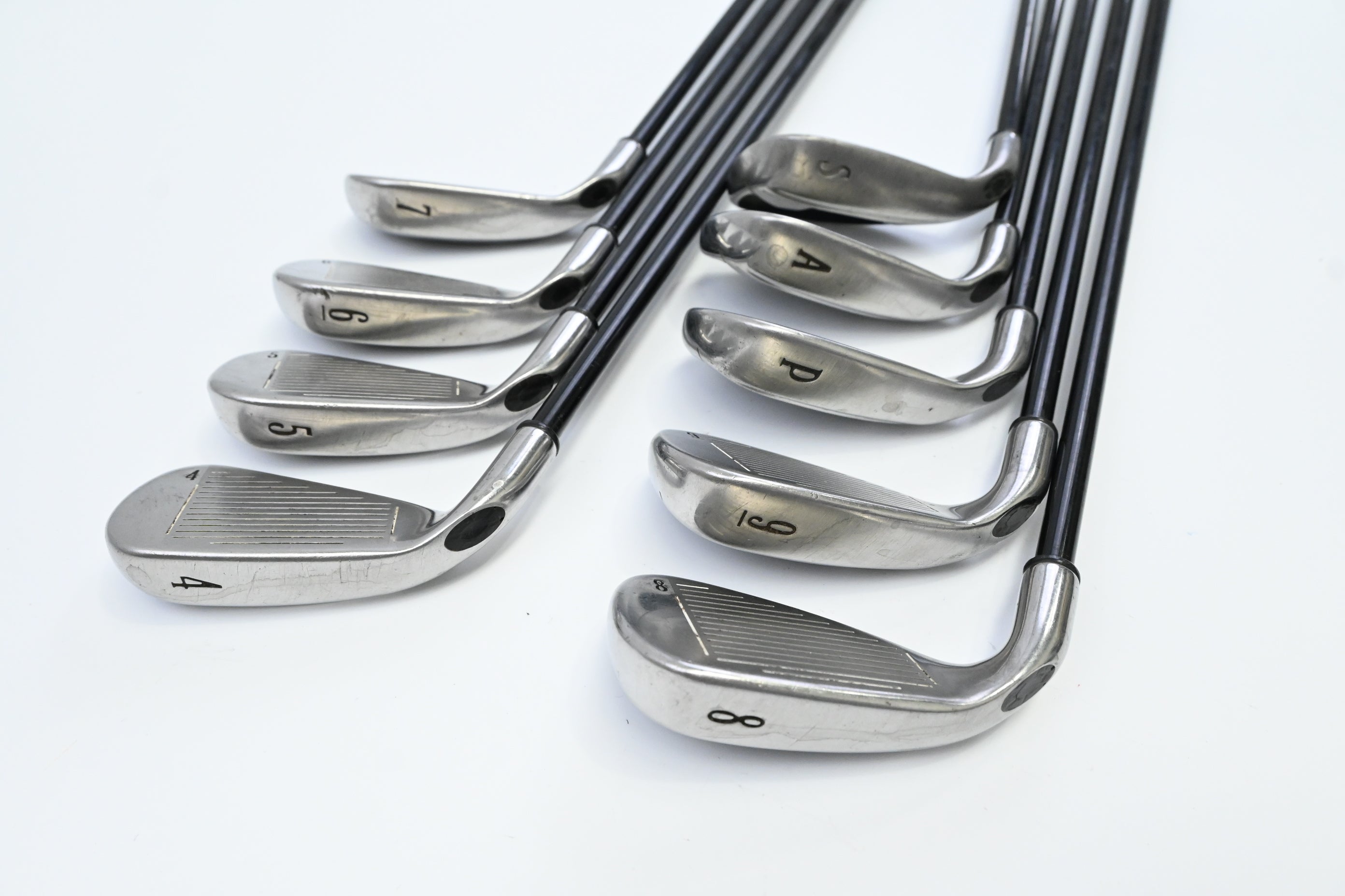 Callaway X-20 Irons / 4-PW+AW+SW / Regular Flex Callaway X 75 Shafts