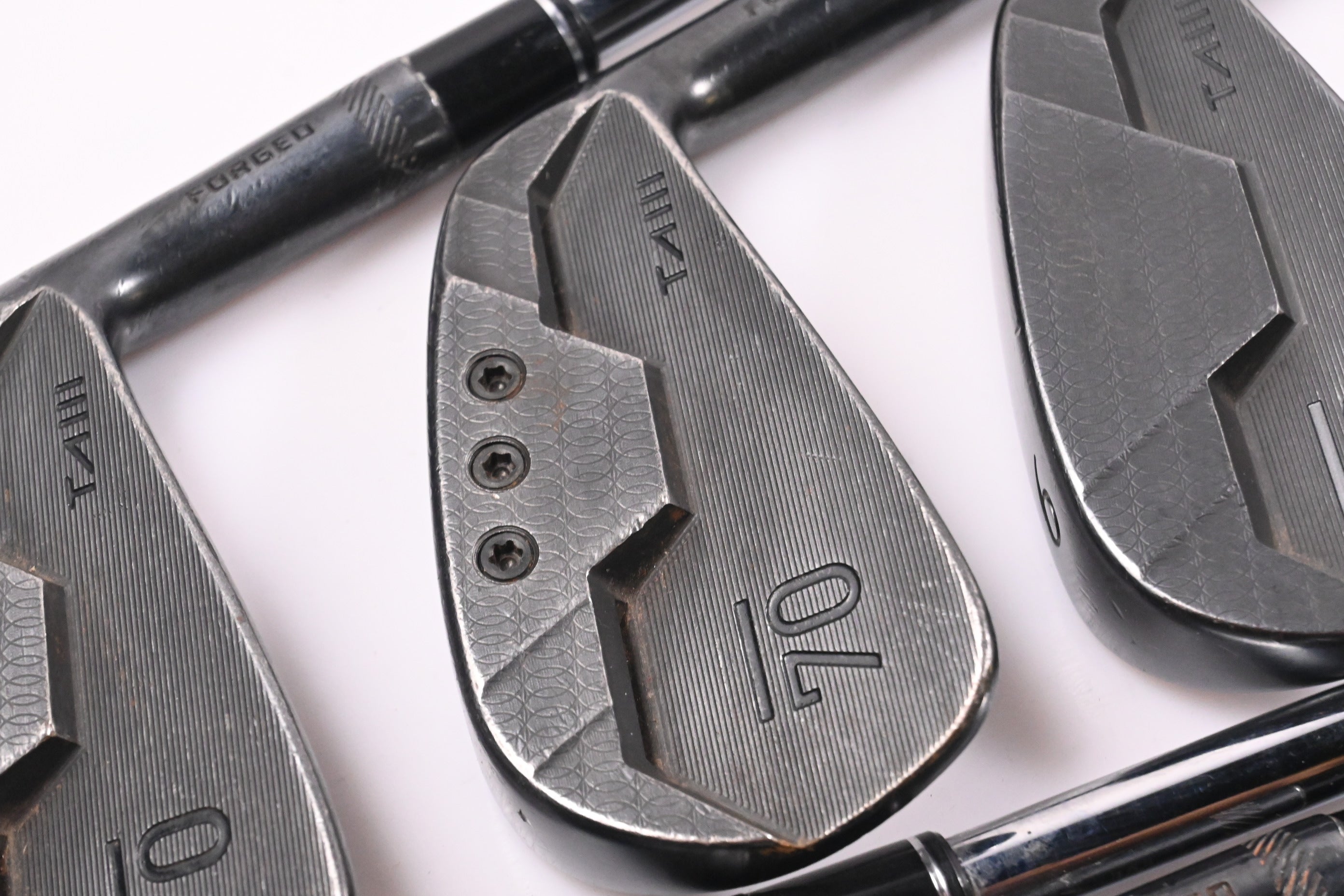 Sub 70 TAIII Irons / 4-PW / Stiff Flex Sub 70 Steel Shafts