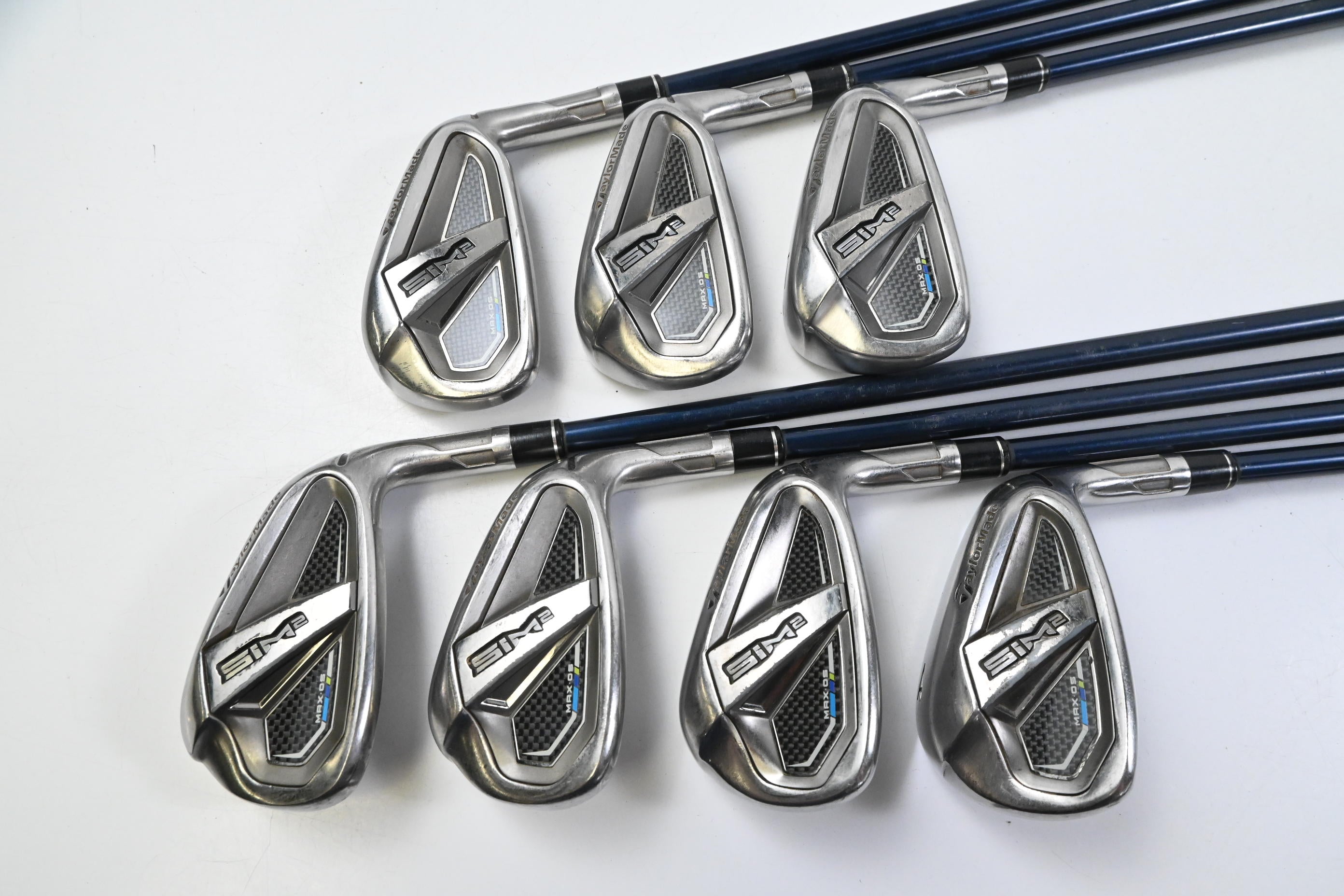 Taylormade SIM Max OS Irons / 5-PW+GW / Senior Flex Fujikura Ventus Blue 5