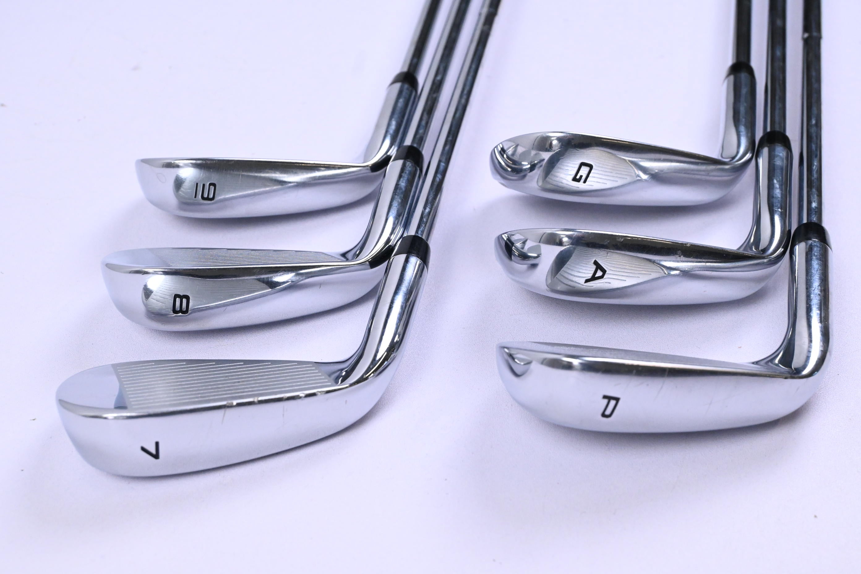 Callaway Elyte X Irons / 7-PW+AW+GW / Regular Flex Dynamic Gold Mid 90 Shafts