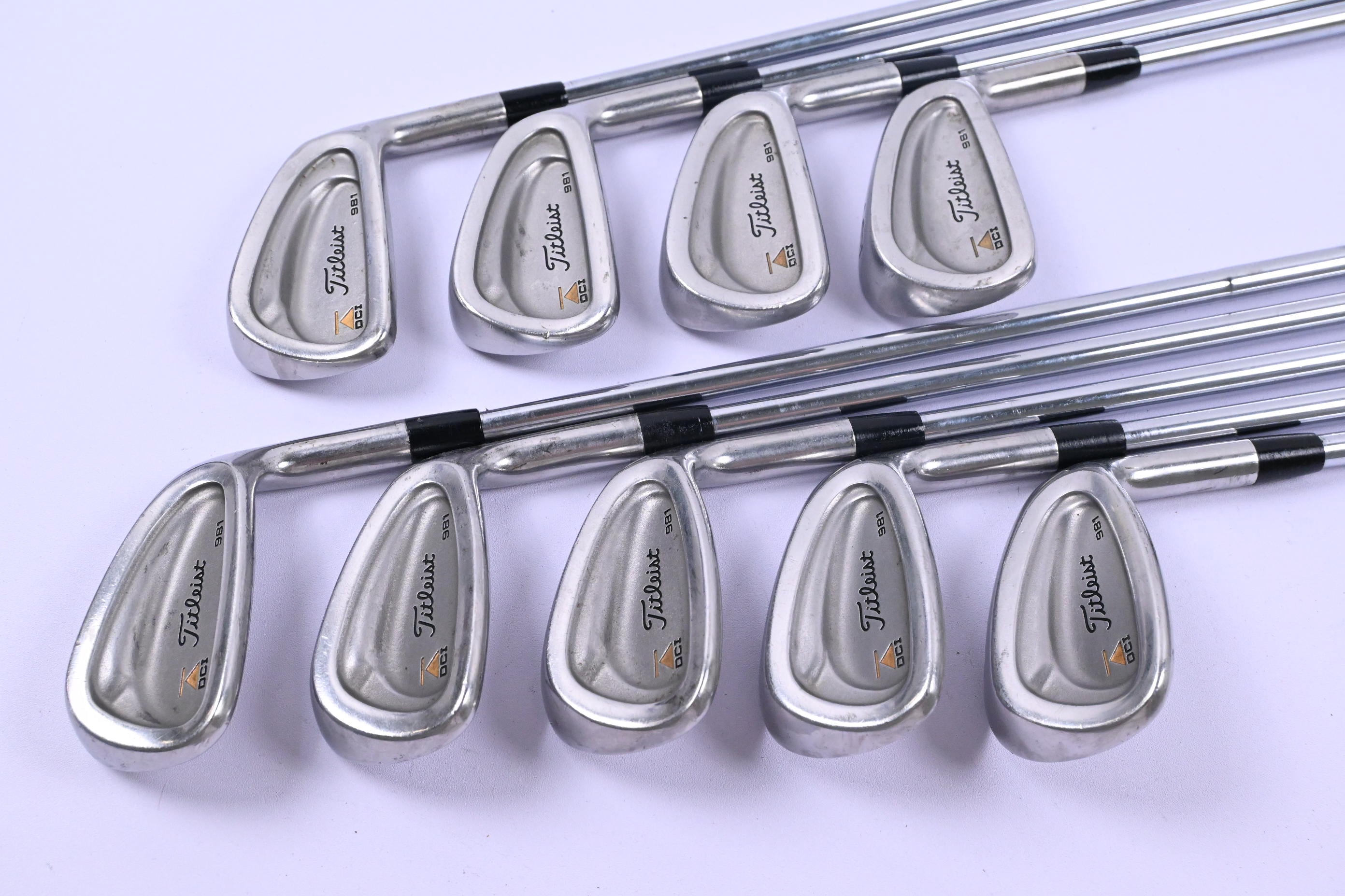 Titleist DCI 981 Irons / 3-PW+SW / Regular Flex Titleist Spec Shafts