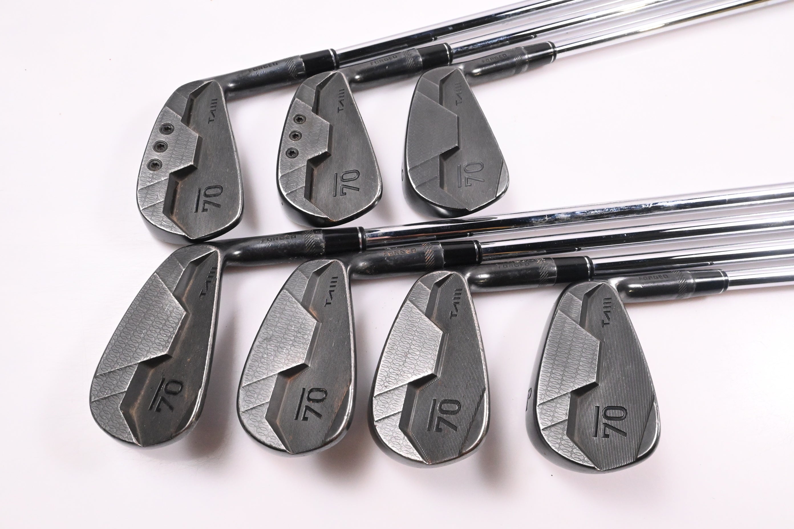 Sub 70 TAIII Irons / 4-PW / Stiff Flex Sub 70 Steel Shafts