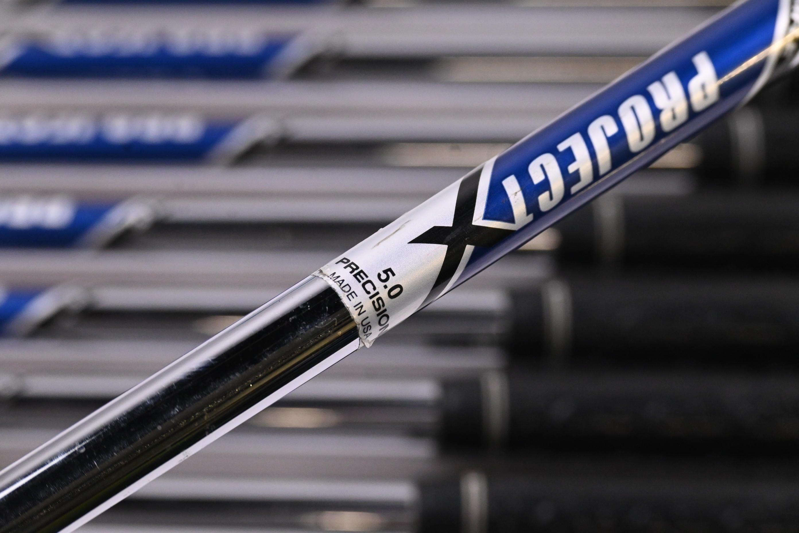 Left Hand Mizuno MP-52 Irons / 3-PW / Regular Flex Project X Shafts