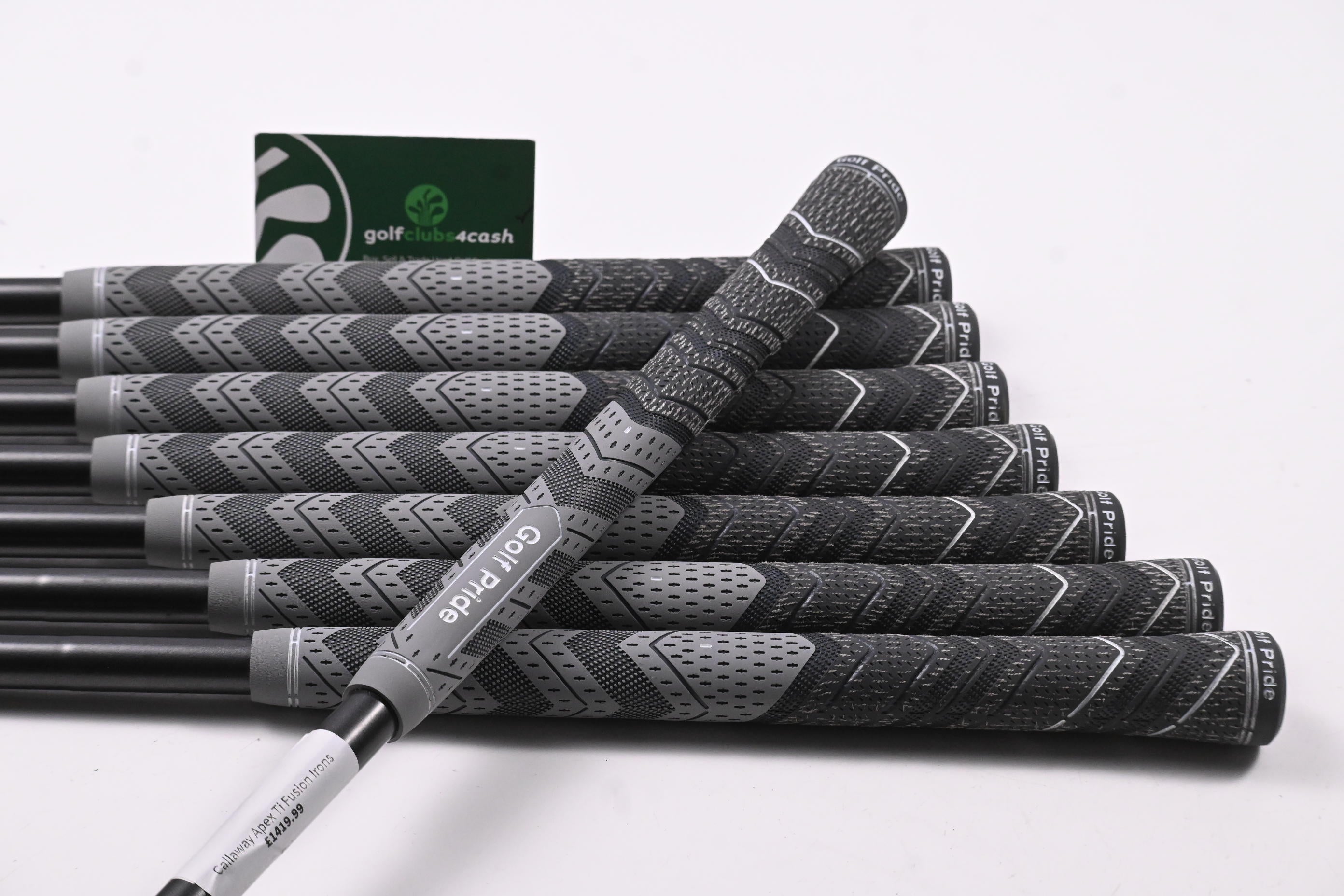 Callaway Apex Ti Fusion Irons / 4-PW+GW / Stiff Flex Dynamic Gold Mid S300 100