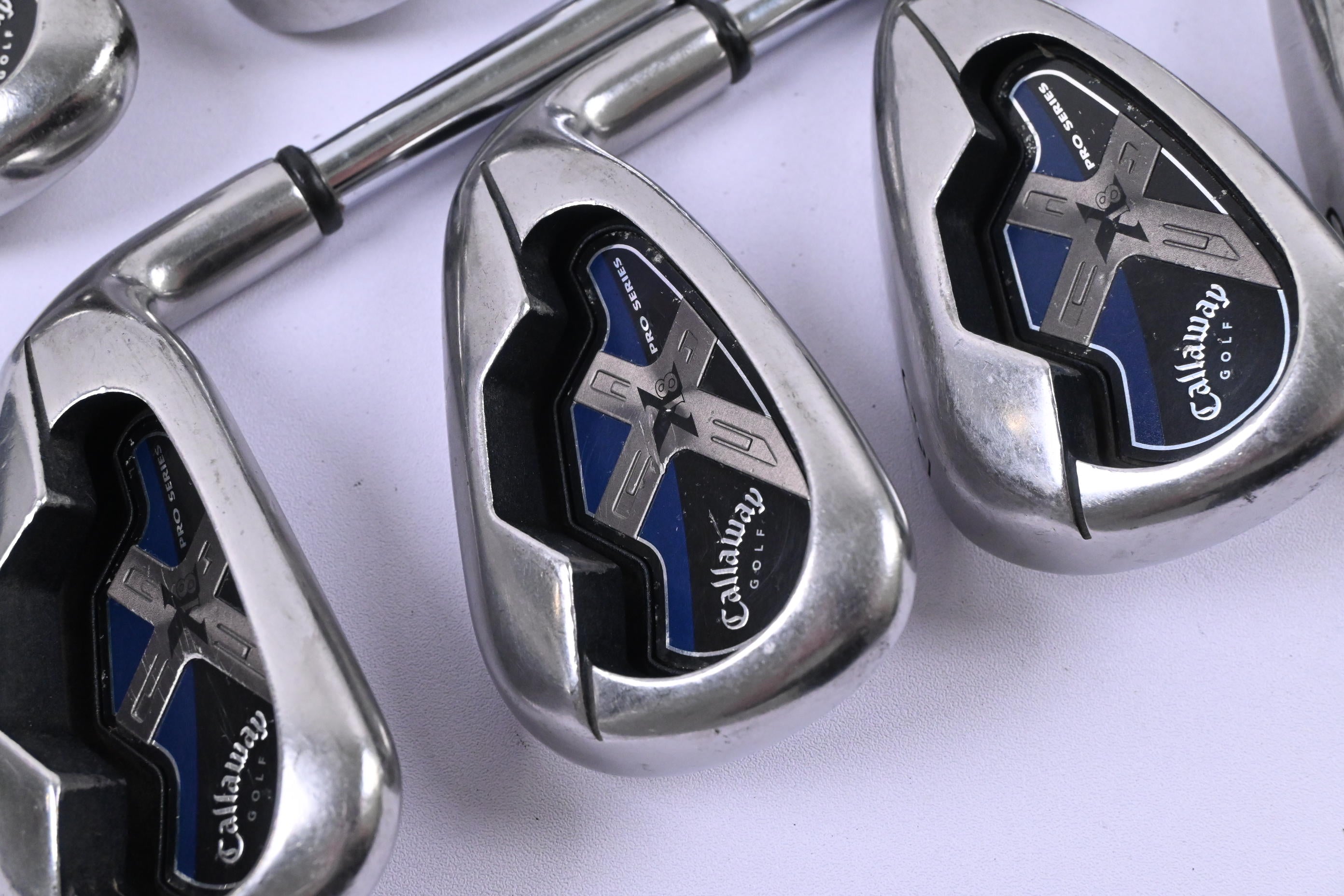 Callaway X-18 Pro Series Irons / 3-PW / Stiff Flex Dynamic Gold Shafts