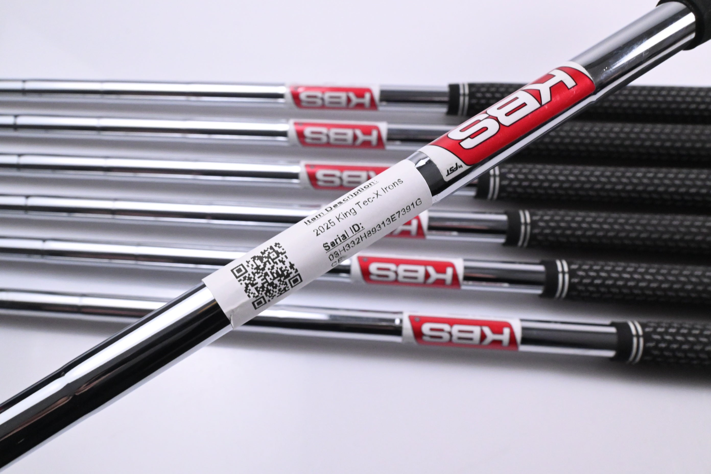 Cobra 2025 King Tec-X Irons / 5-PW+GW / Regular Flex KBS Tour Lite Shafts