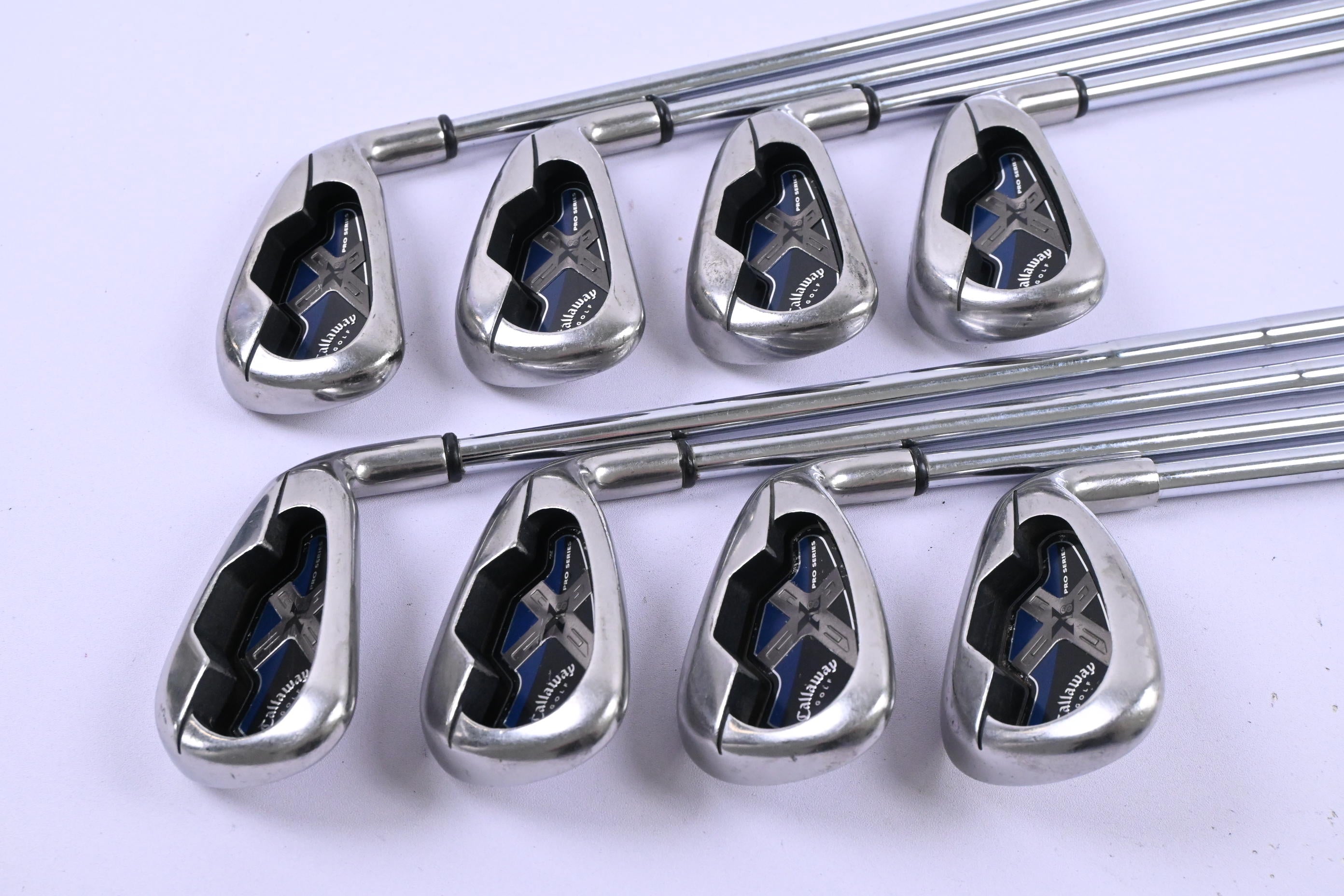 Callaway X-18 Pro Series Irons / 3-PW / Stiff Flex Dynamic Gold Shafts