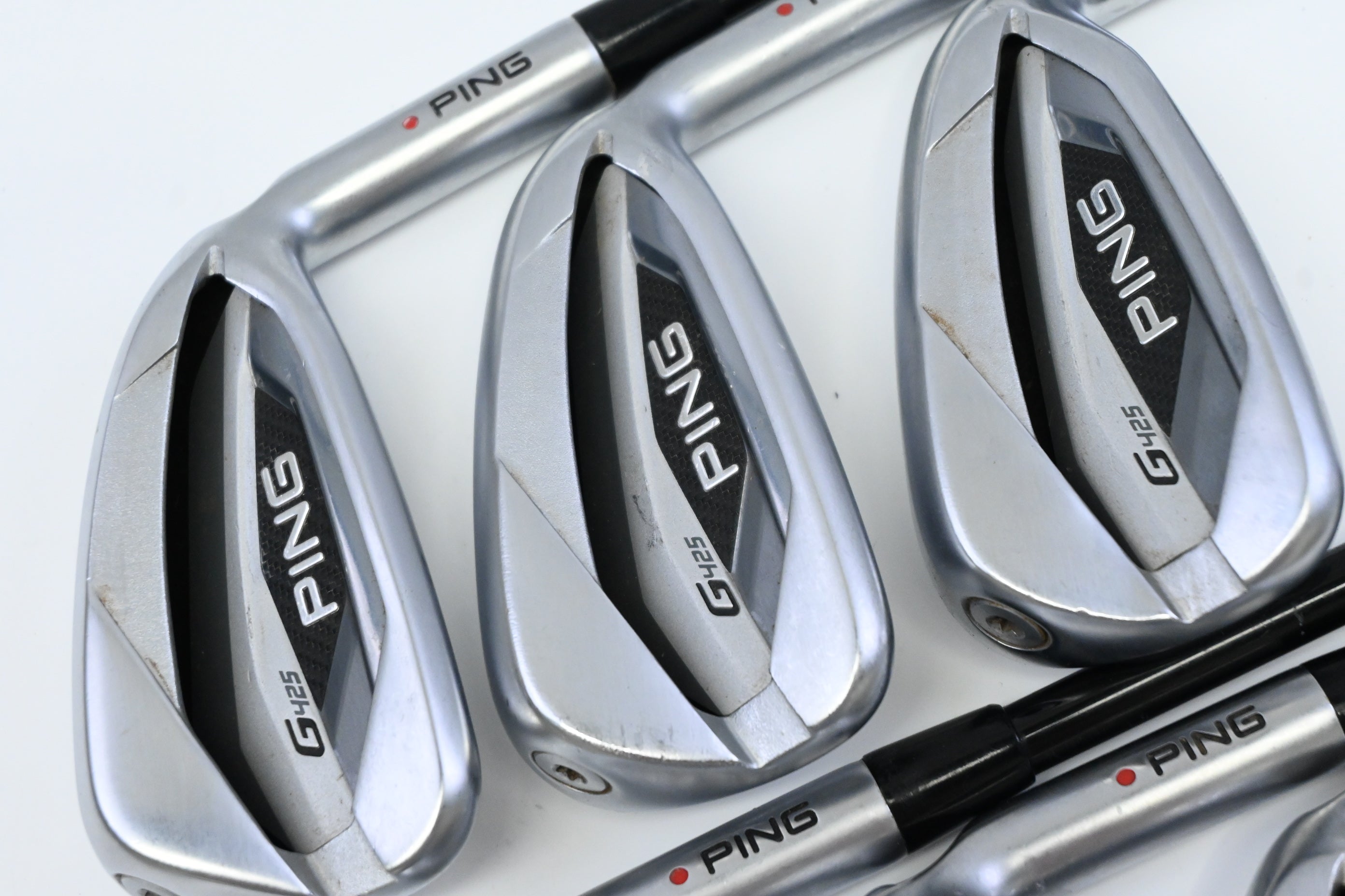 Ping G425 Irons / 6-PW+SW / Red Dot / Senor Flex Ping Alta Distanza 40 Shafts