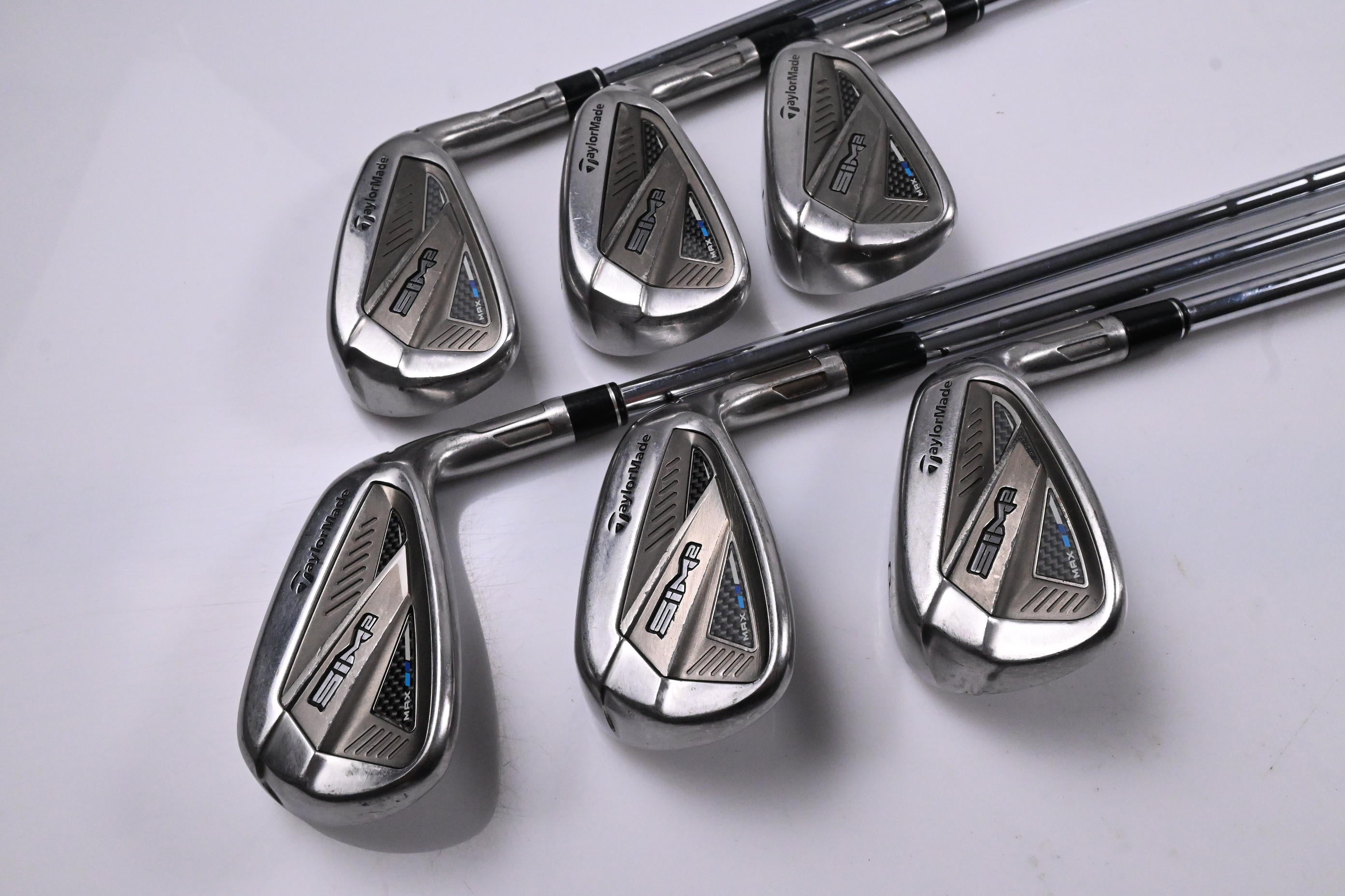 Taylormade SIM2 Max Irons / 5-PW / Stiff Flex Elevate 95 Shafts
