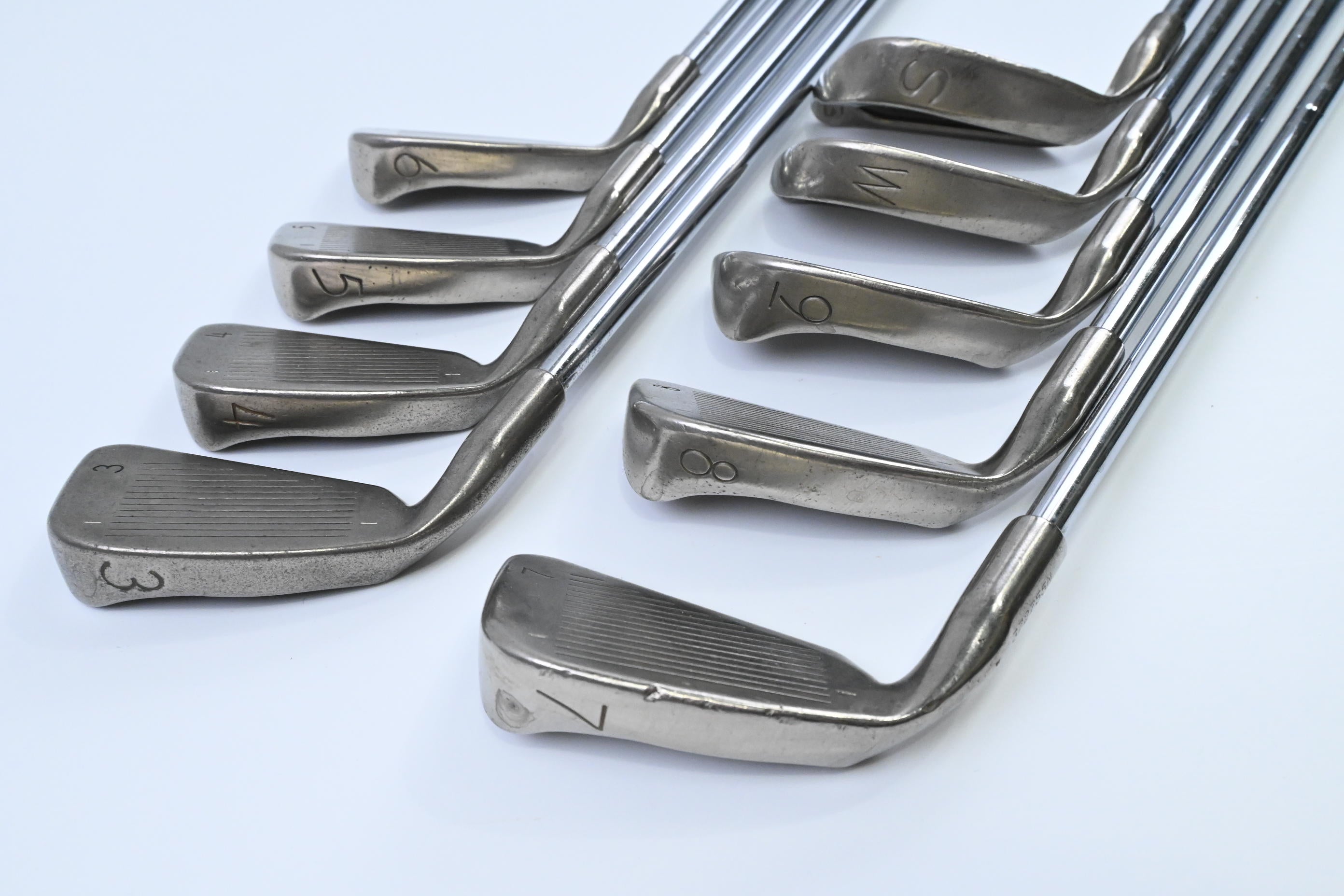 Ping ISI Nickel Irons / 3-PW+SW / Black Dot / Stiff Flex Ping JZ Cushin Shafts