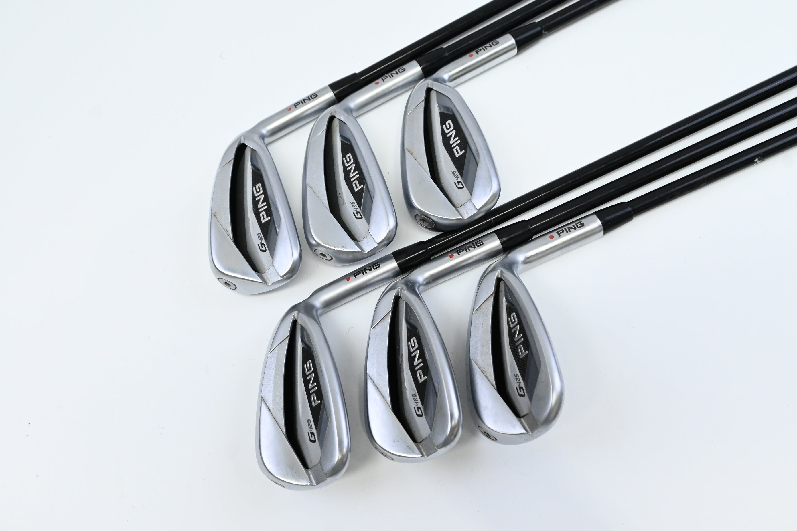 Ping G425 Irons / 6-PW+SW / Red Dot / Senor Flex Ping Alta Distanza 40 Shafts