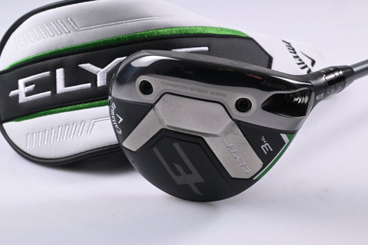 Callaway Elyte HL #3 Wood / 16.5 Degree / Stiff Flex Denali Charcoal 60 Shaft
