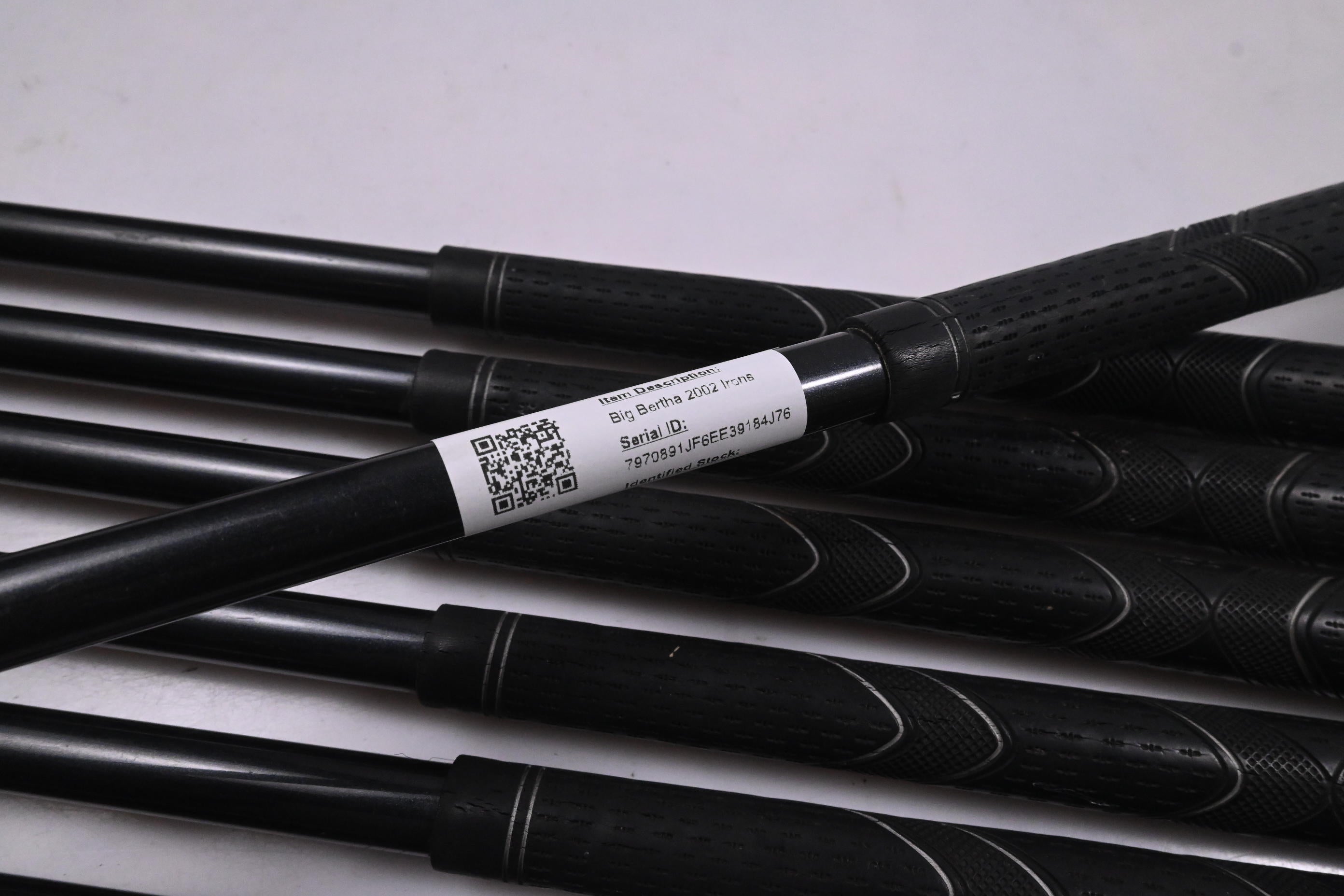 Callaway Big Bertha 2002 Irons / 4-PW+SW / Firm Flex Callaway RCH 75 Shafts