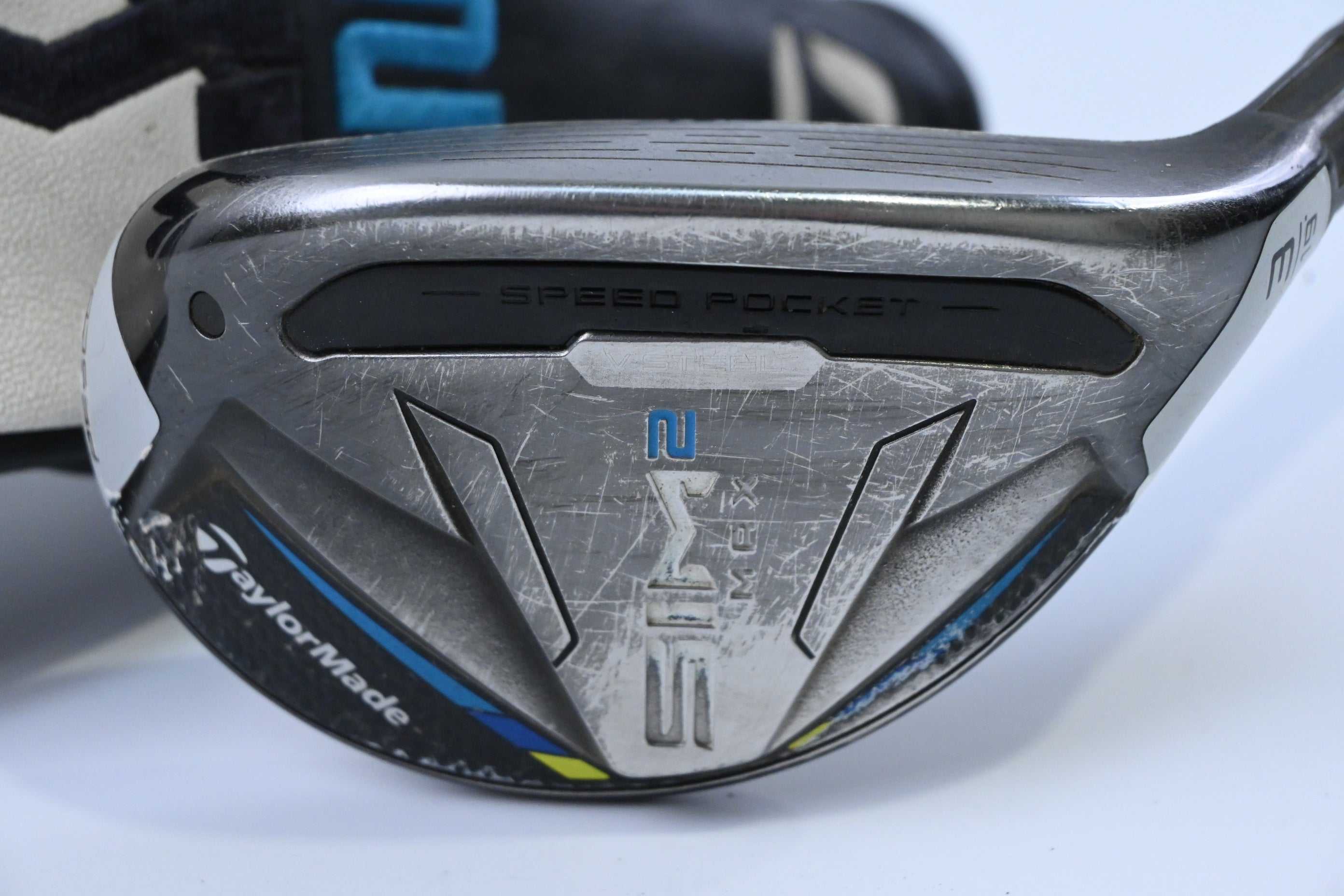 Taylormade SIM2 Max #3 Hybrid / 19 Degree / Stiff Flex Fujikura Ventus Blue 7