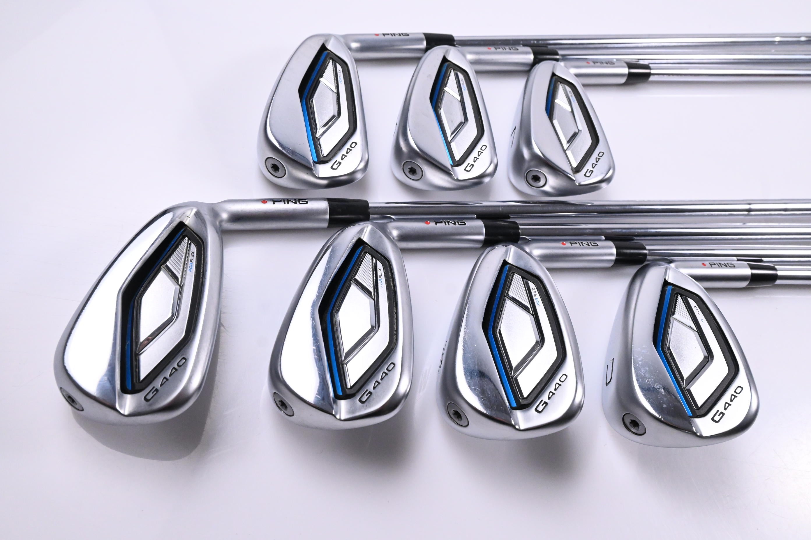 Ping G440 Irons / 5-PW+GW / Orange Dot / Regular Flex NS Pro Modus 3 Tour 105