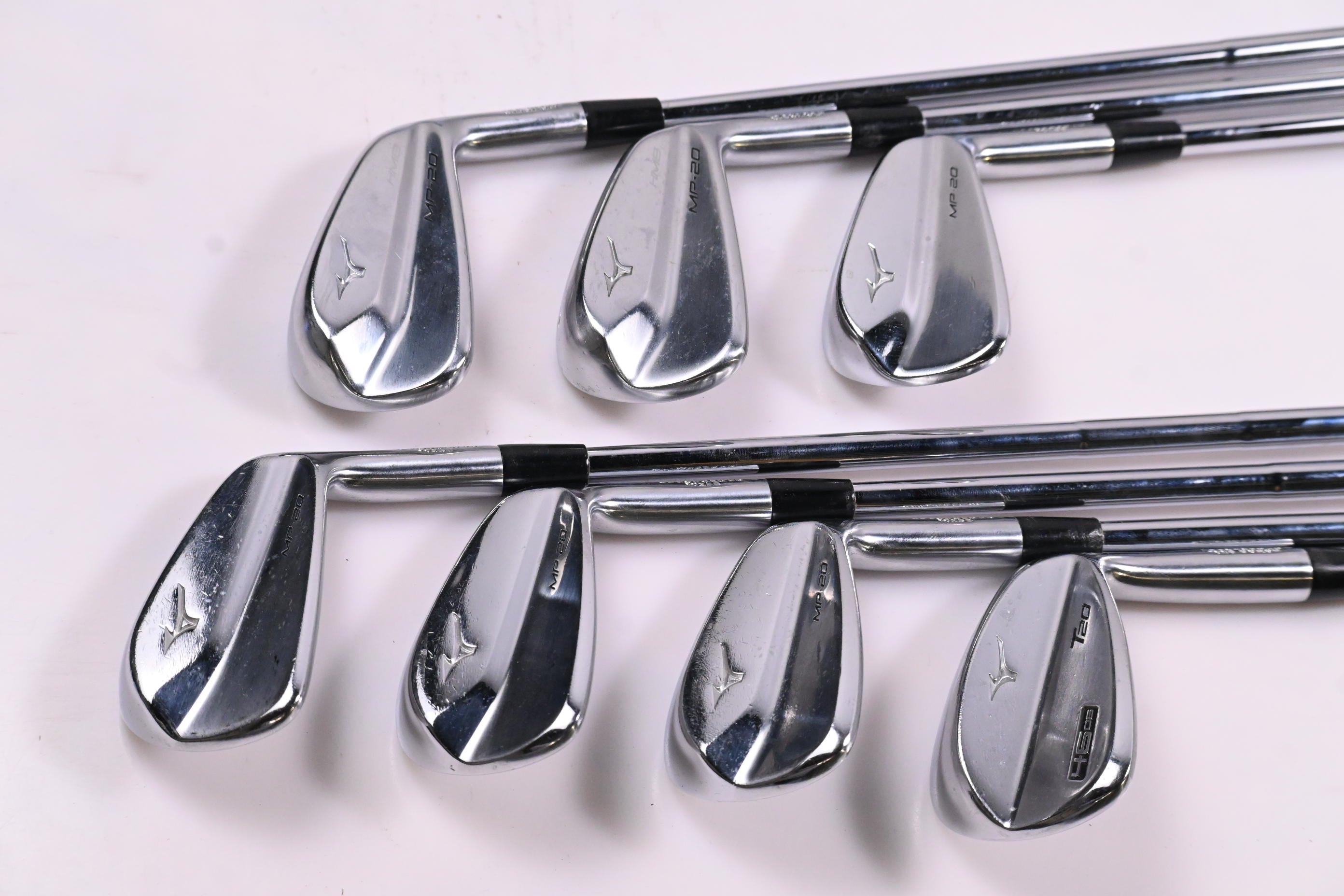 Mizuno MP-20 HMB/Blade/T20 Irons / 4-PW / X-Flex Dynamic Gold X100 Shafts