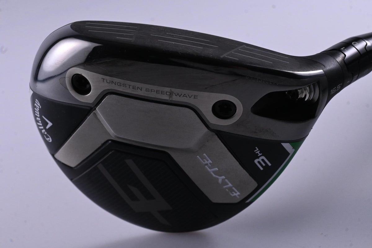 Callaway Elyte #3HL Wood / 16.5 Degree / Regular Flex Denali Charcoal 60 Shaft