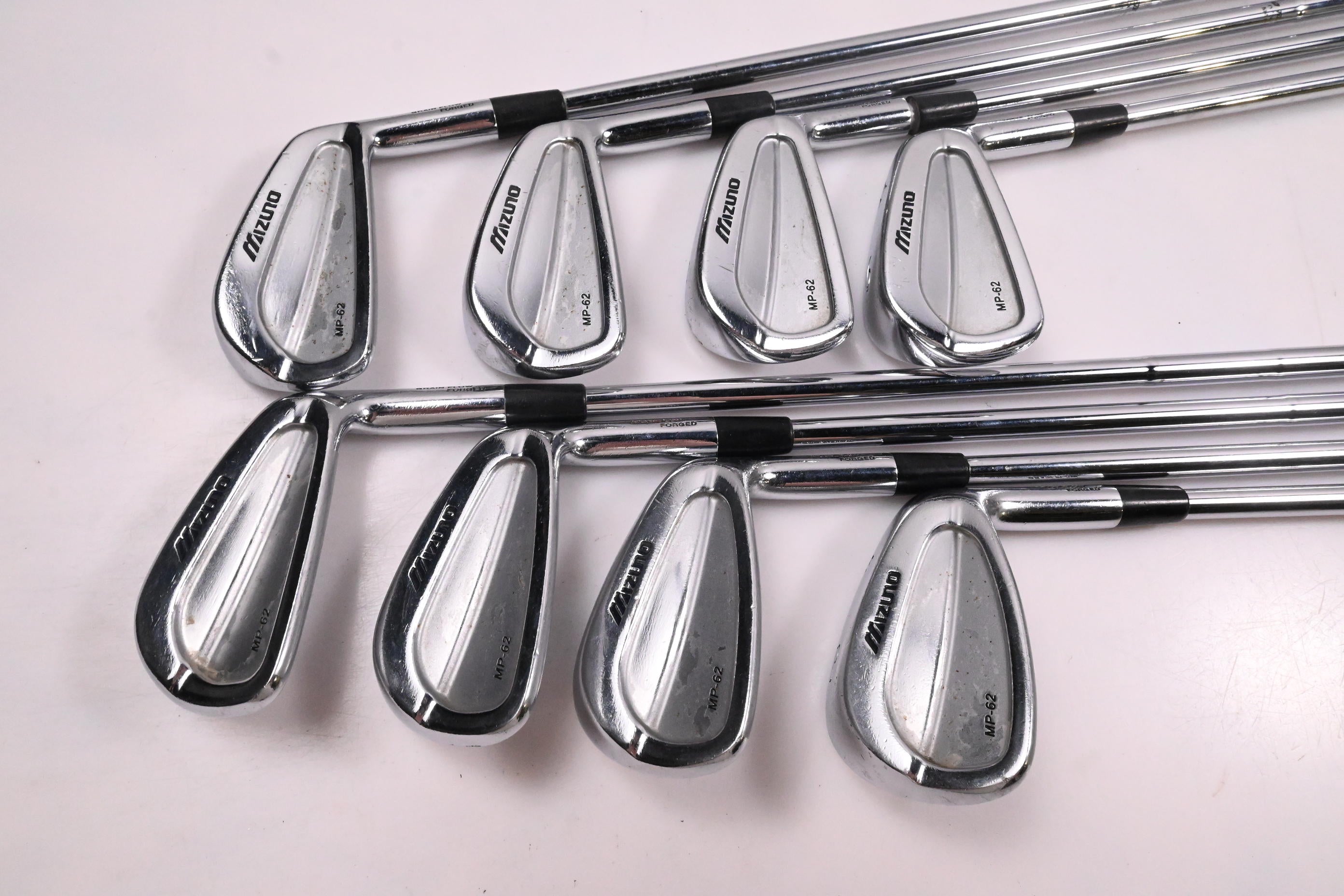 Mizuno MP-62 Irons / 3-PW / Stiff Flex Dynamic Gold S300 Shafts