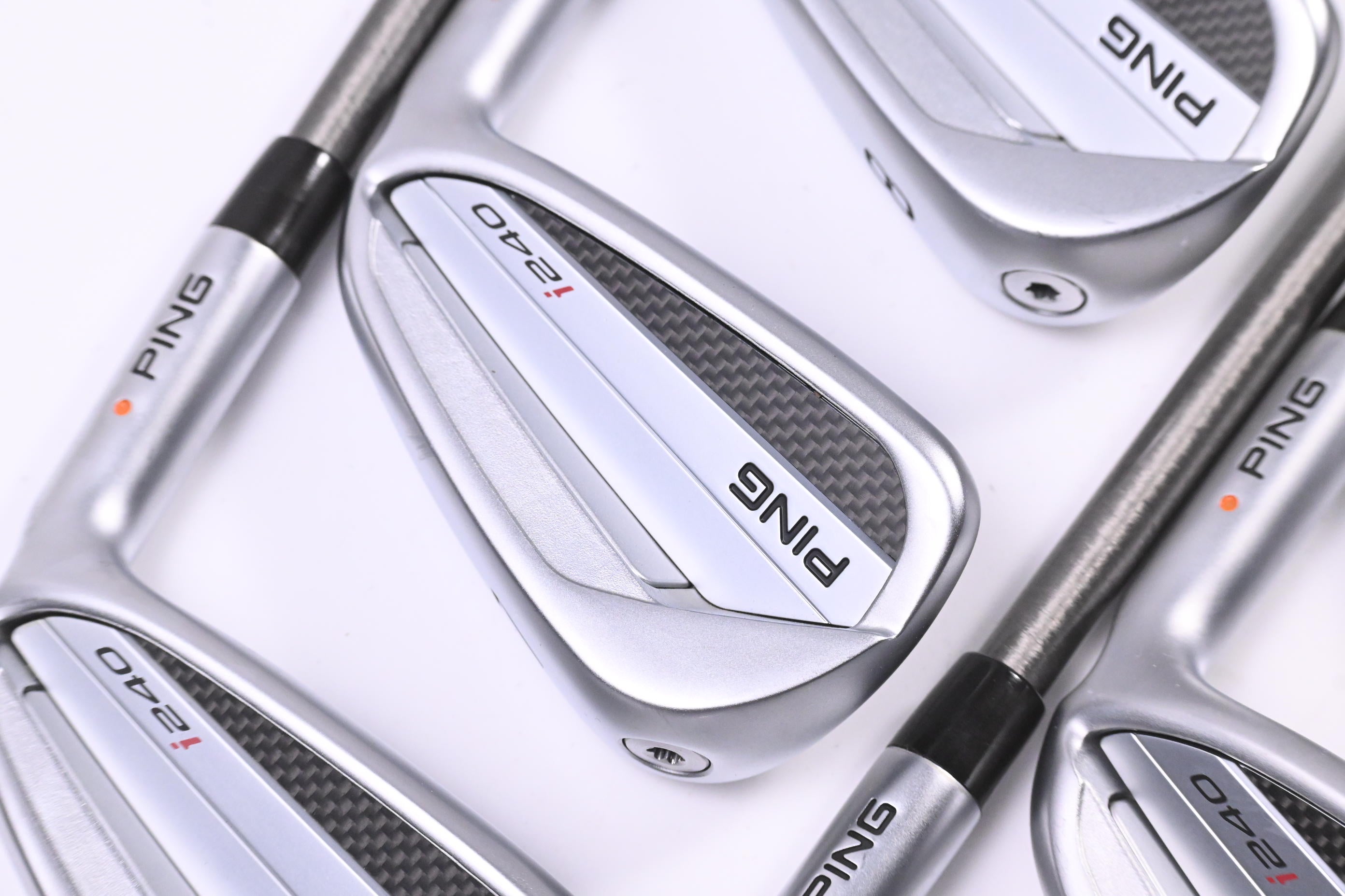 Ping I240 Irons / 6-PW+UW / Orange Dot / Regular Flex AeroTech SteelFiber i80cw