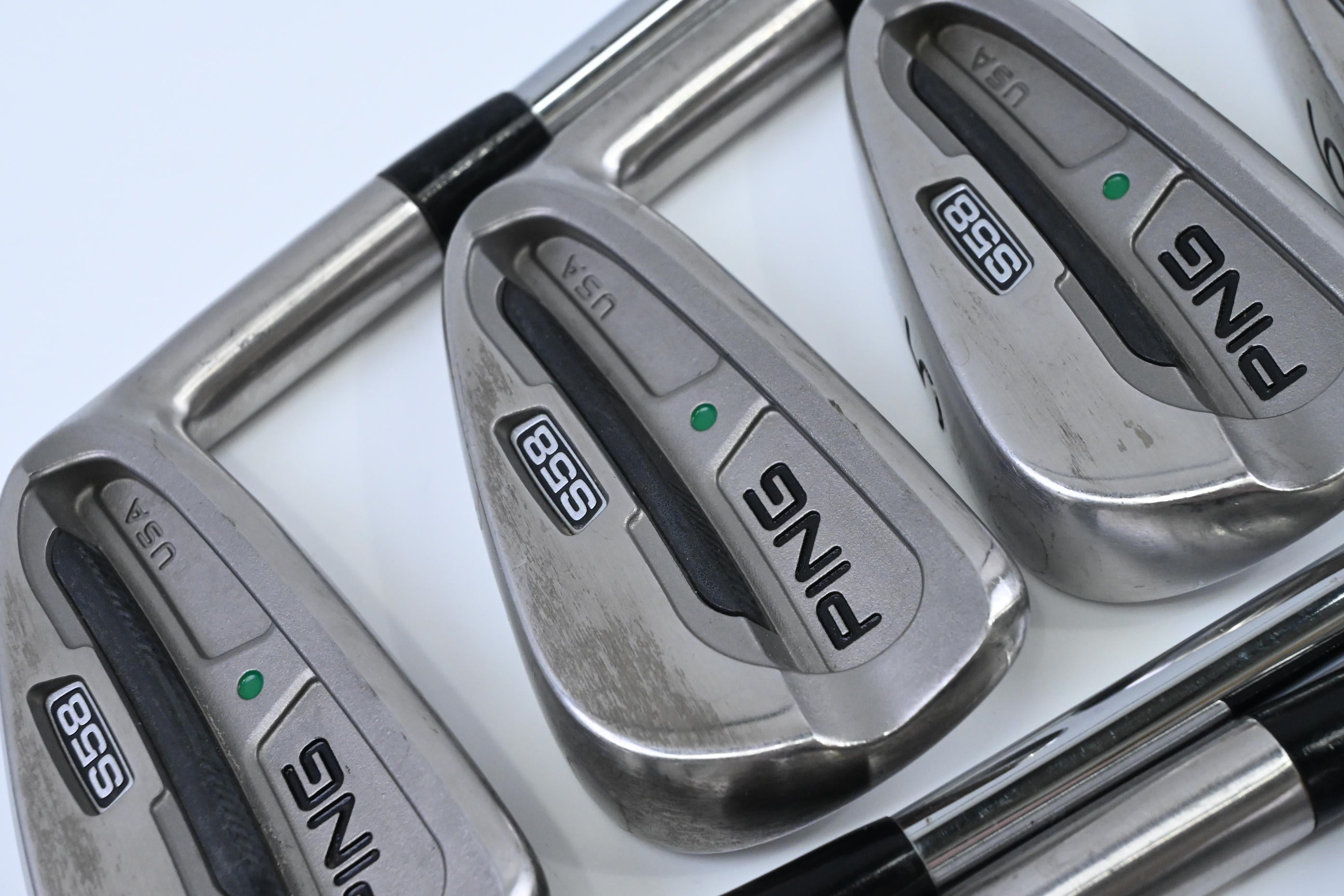 Ping S58 Irons / 3-PW / Green Dot / Regular Flex Ping Shafts