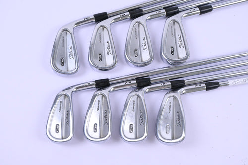 Titleist CB 710 Irons / 3-PW / Stiff Flex Steel Shafts