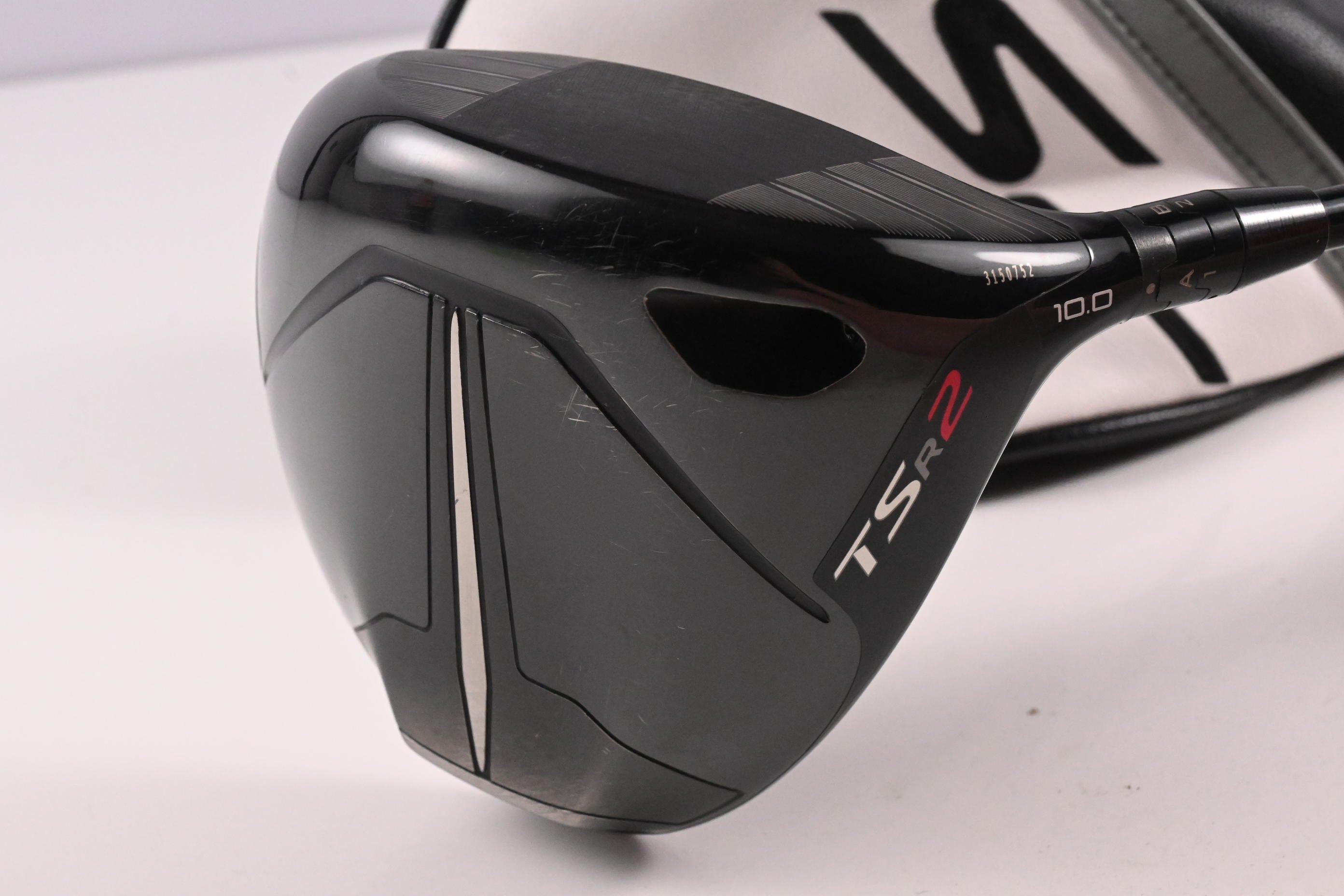 Titleist TSR2 Driver / 10 Degree / Stiff Flex HZRDUS Smoke RDX Black 60 Shaft