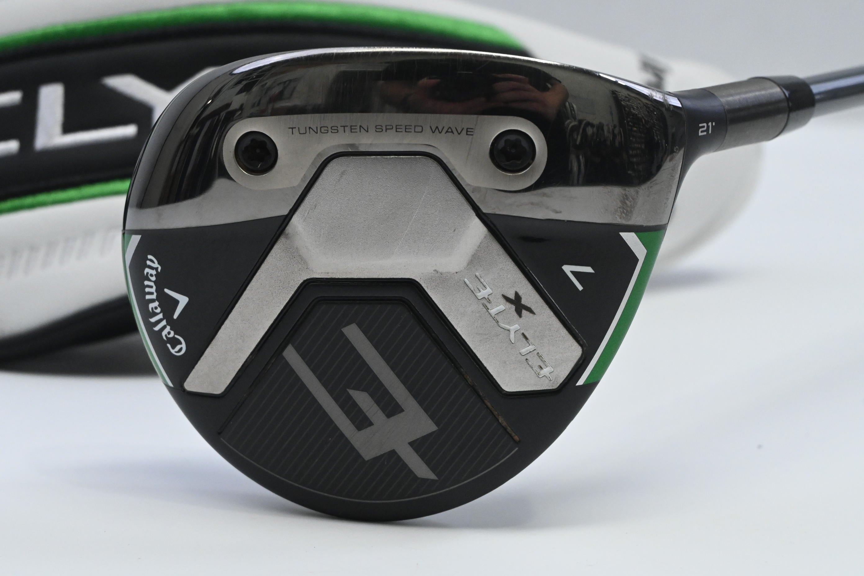 Callaway Elyte X #7 Wood / 21 Degree / Regular Flex Denali Charcoal 60 Shaft