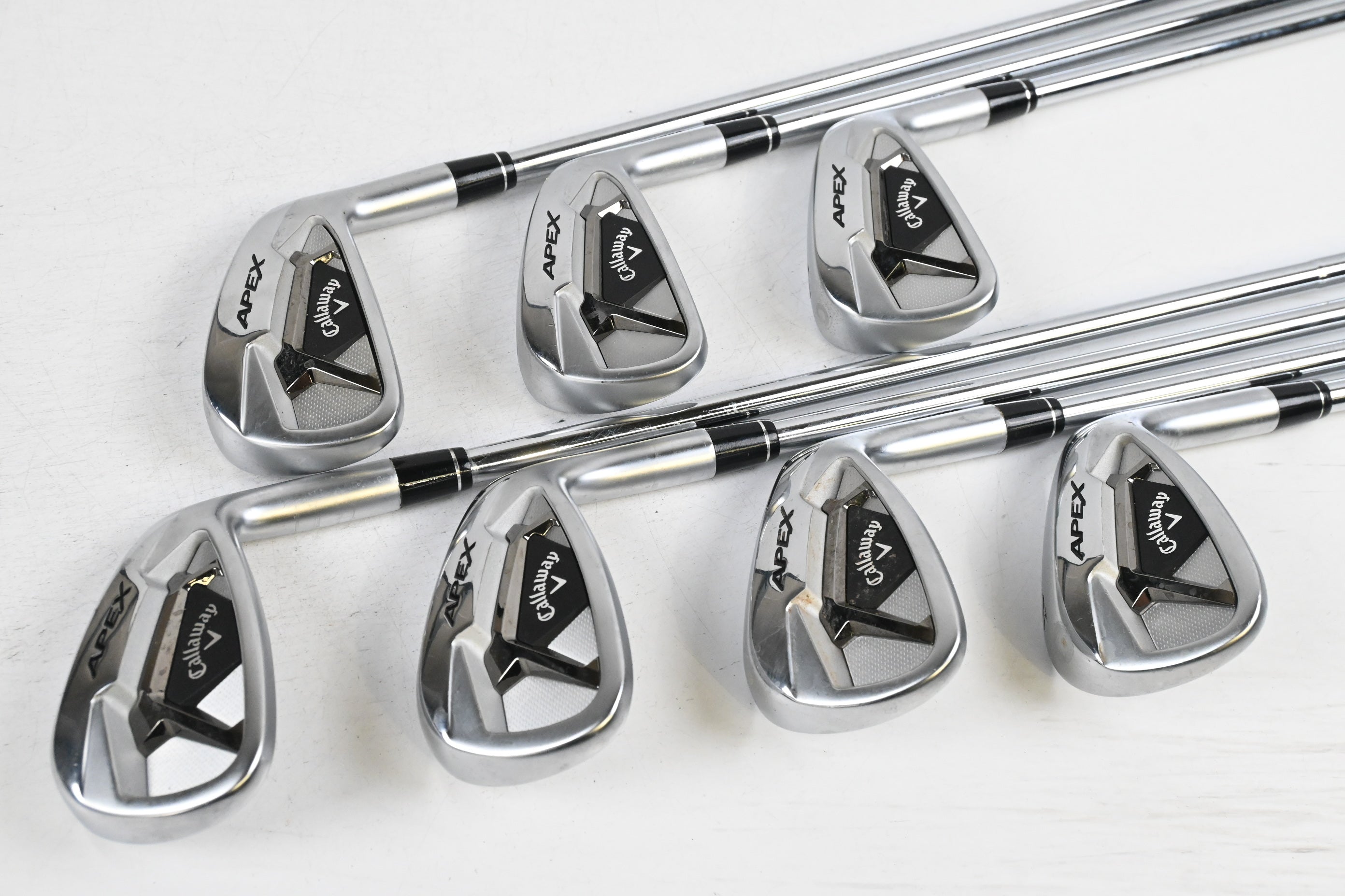 Callaway Apex 21 Irons / 5-PW+GW / Regular Flex Elevate MPH 85 Shafts