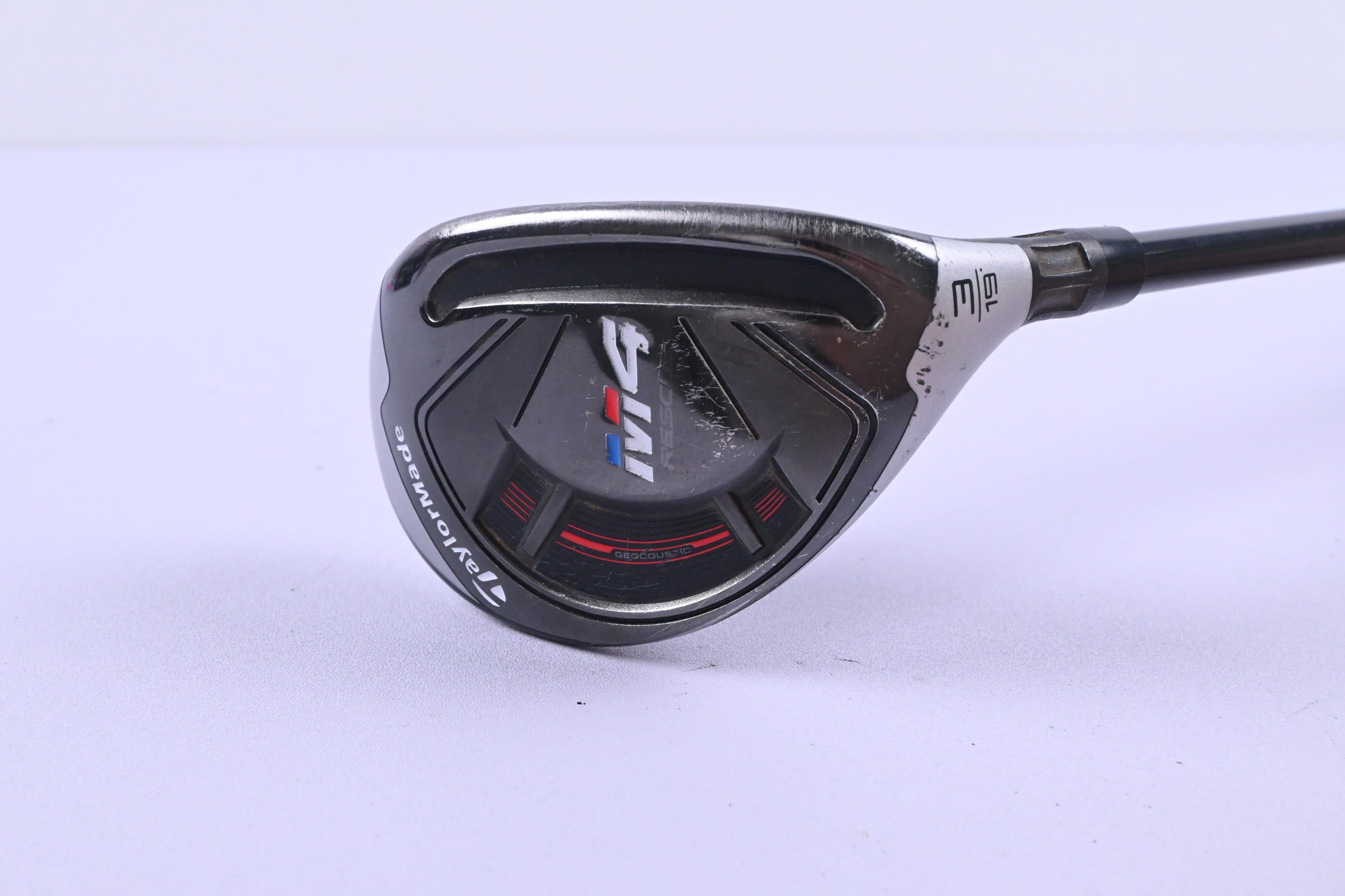 Taylormade M4 #3 Hybrid / 19 Degree / Stiff Flex Fujikura Atmos Red 7 Shaft