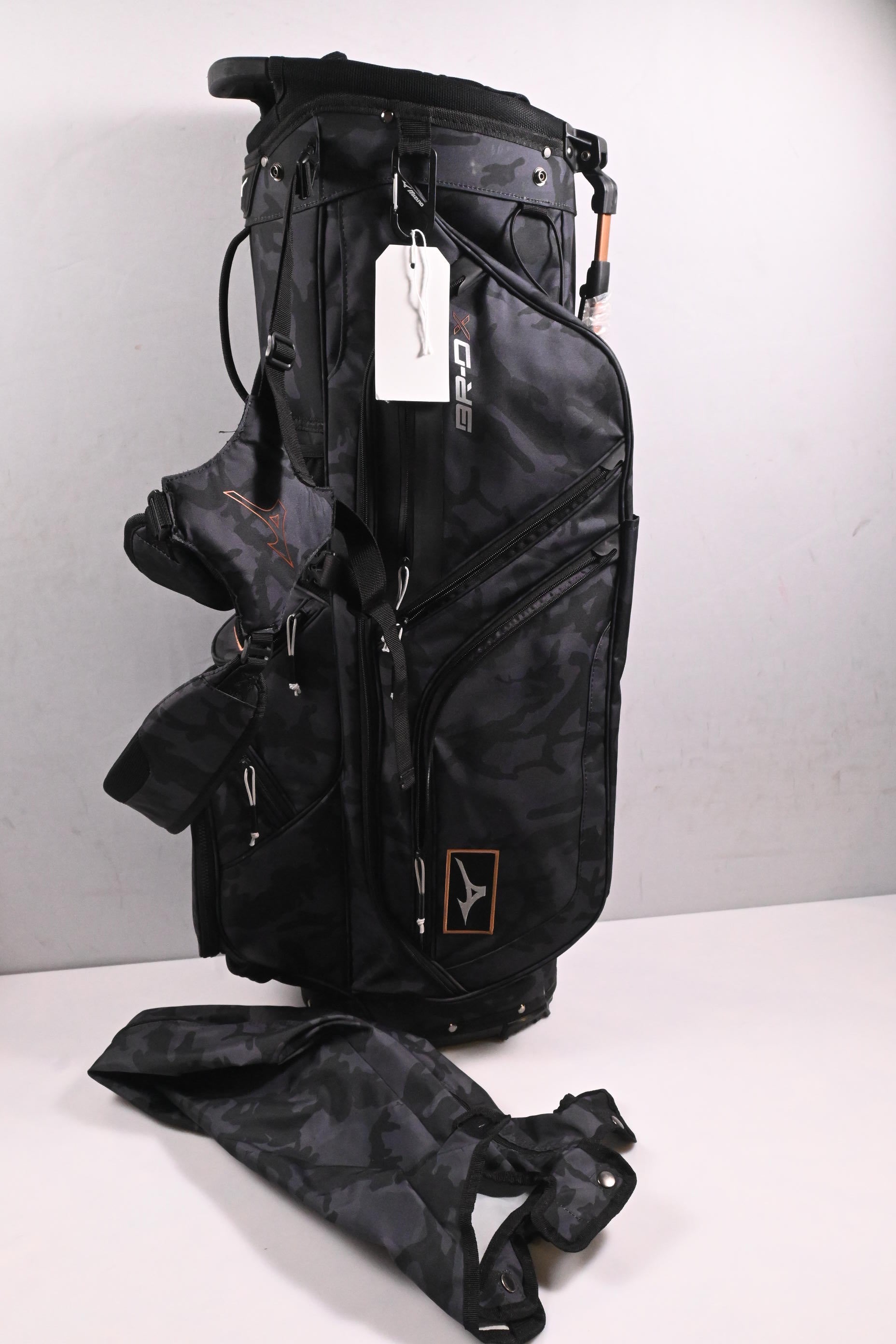 Mizuno BR-DX Hybrid Stand Bag / 14-Way Divider / Black