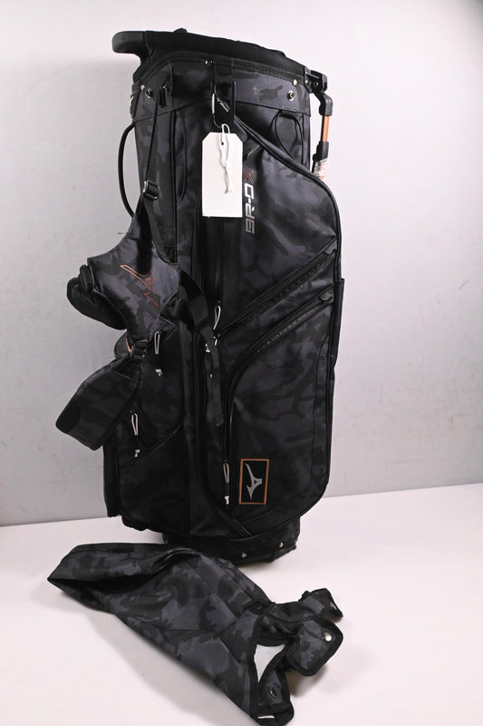 Mizuno BR-DX Hybrid Stand Bag / 14-Way Divider / Black
