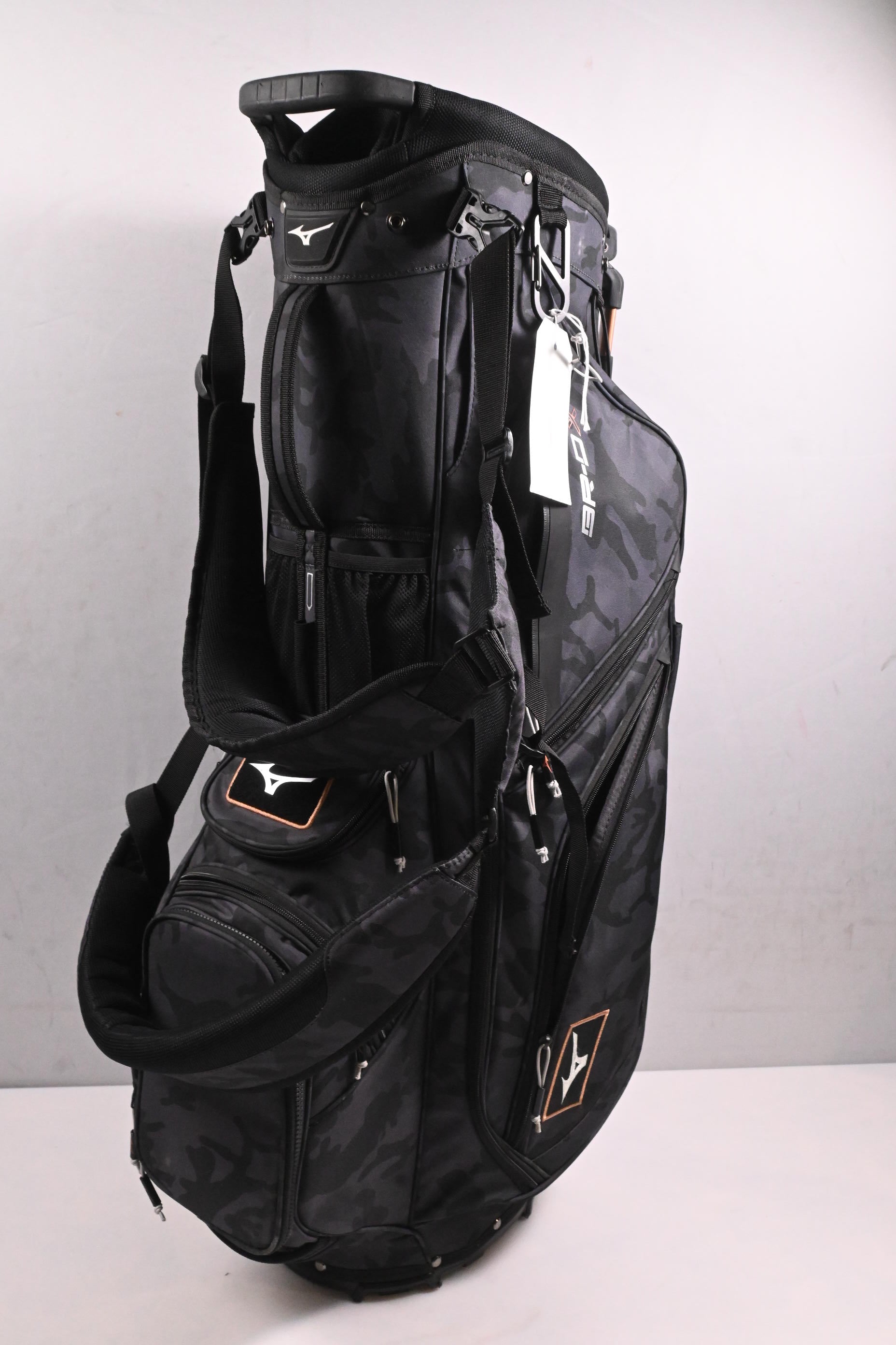 Mizuno BR-DX Hybrid Stand Bag / 14-Way Divider / Black