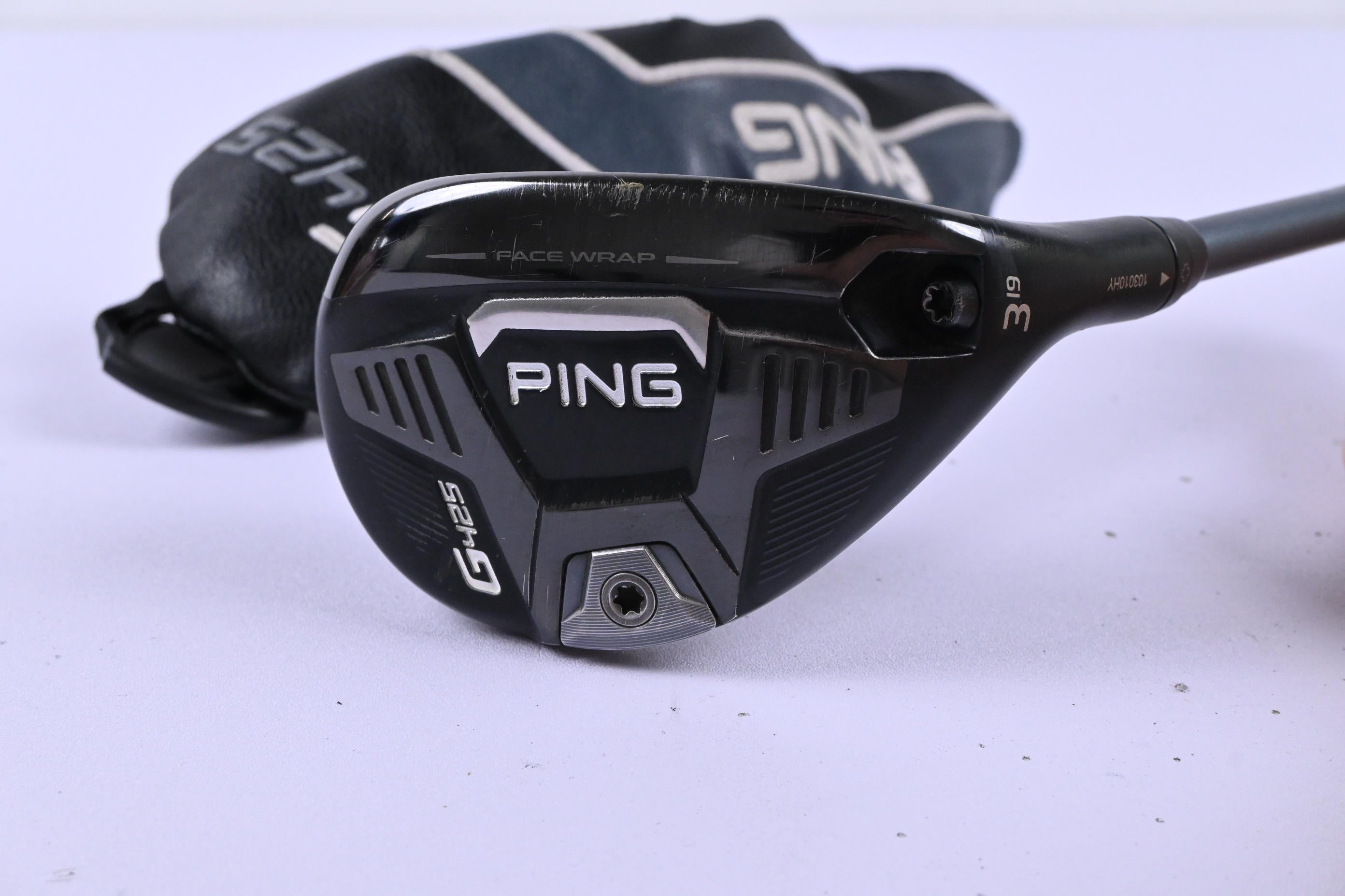 Ping G425 #3 Hybrid / 19 Degree / Regular Flex Ping Alta CB Slate 70 Shaft