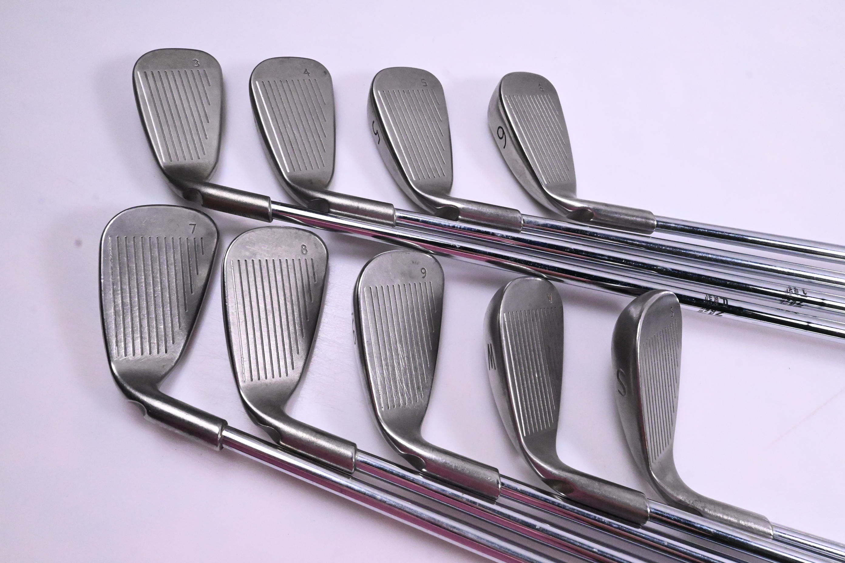 Ping G2 Irons / 3-PW+SW / Orange Dot / Stiff Flex Ping AWT Shafts