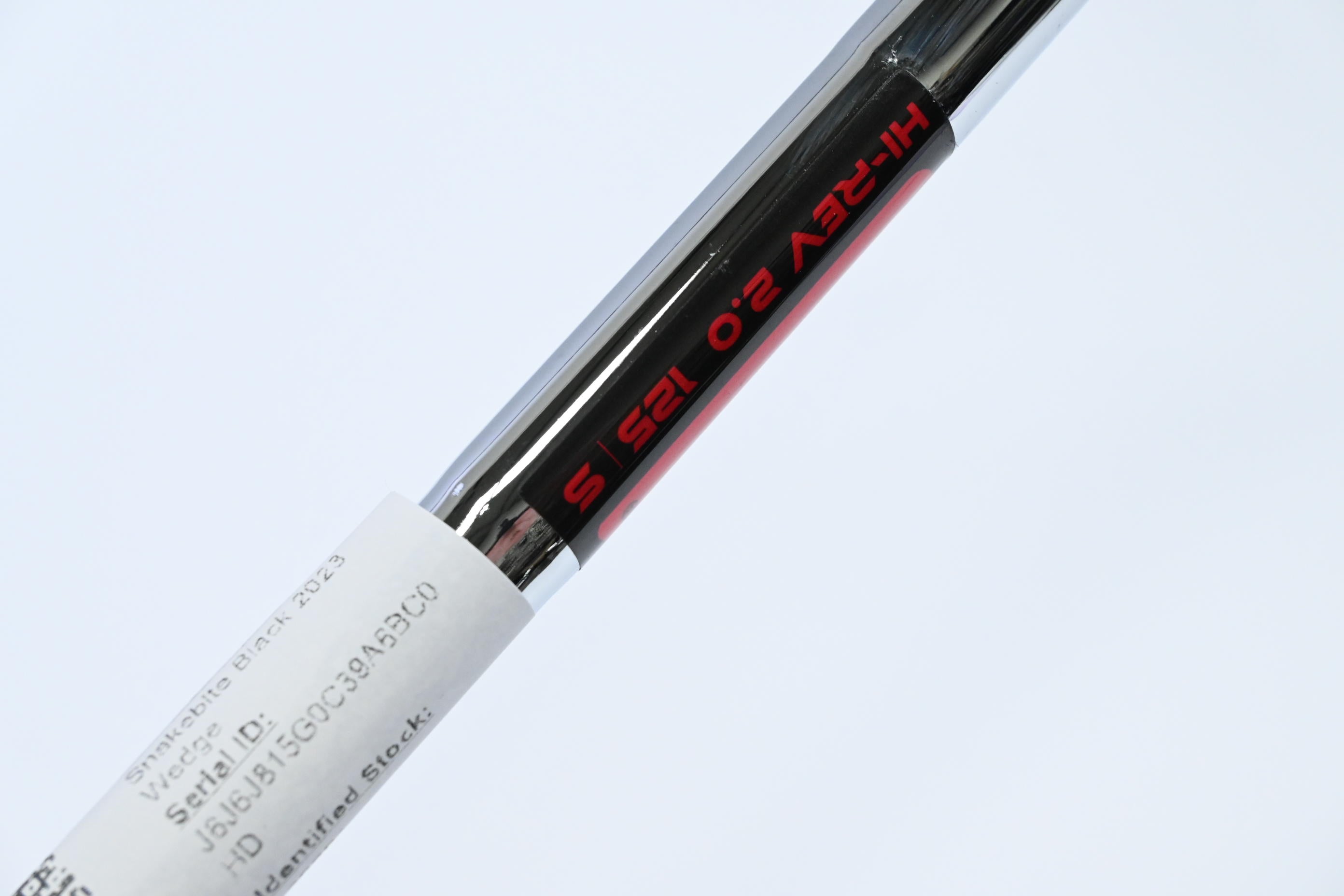 Cobra Snakebite Black 2023 Lob Wedge / 60 Degree / Stiff Flex KBS Hi-Rev 2.0 125