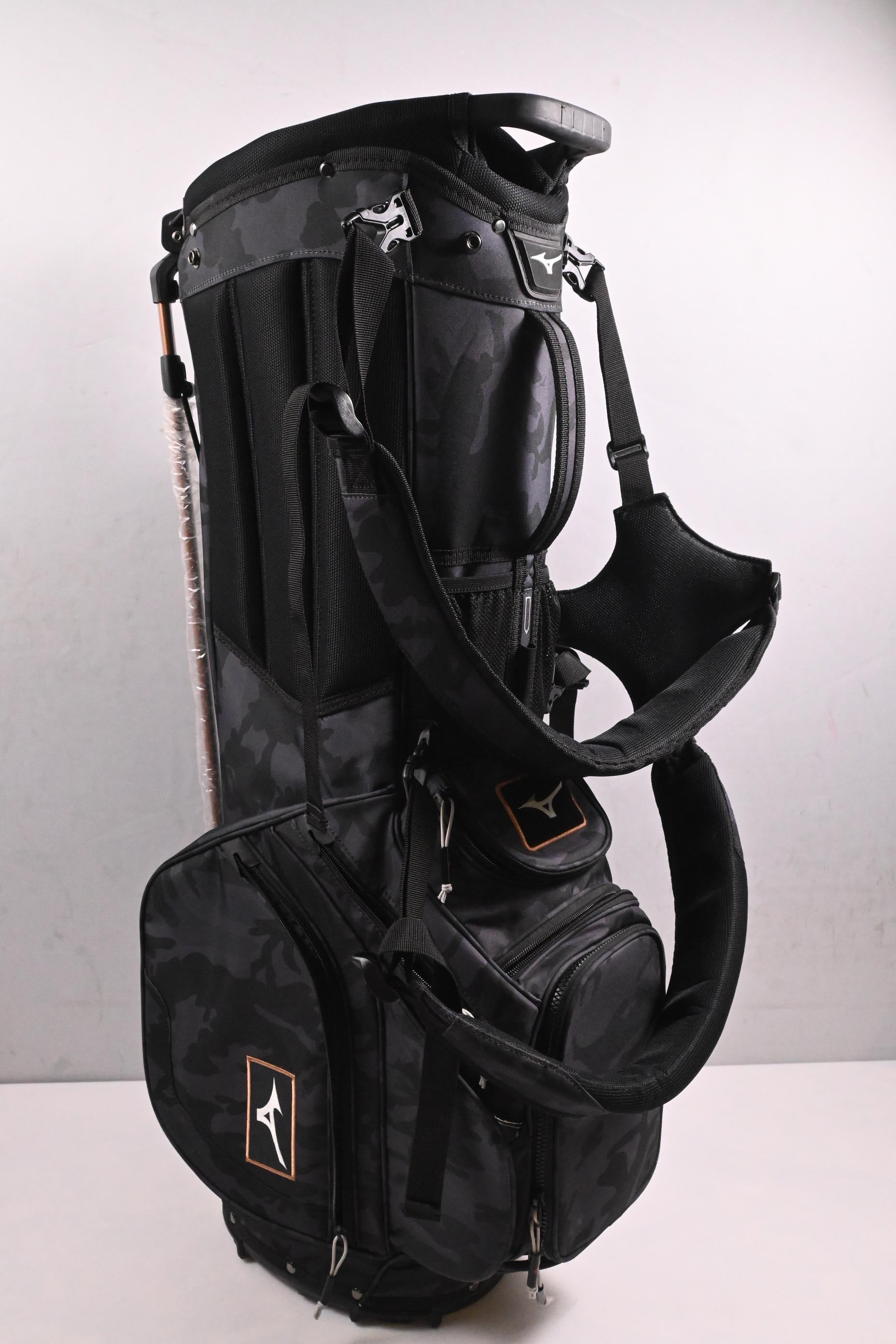 Mizuno BR-DX Hybrid Stand Bag / 14-Way Divider / Black