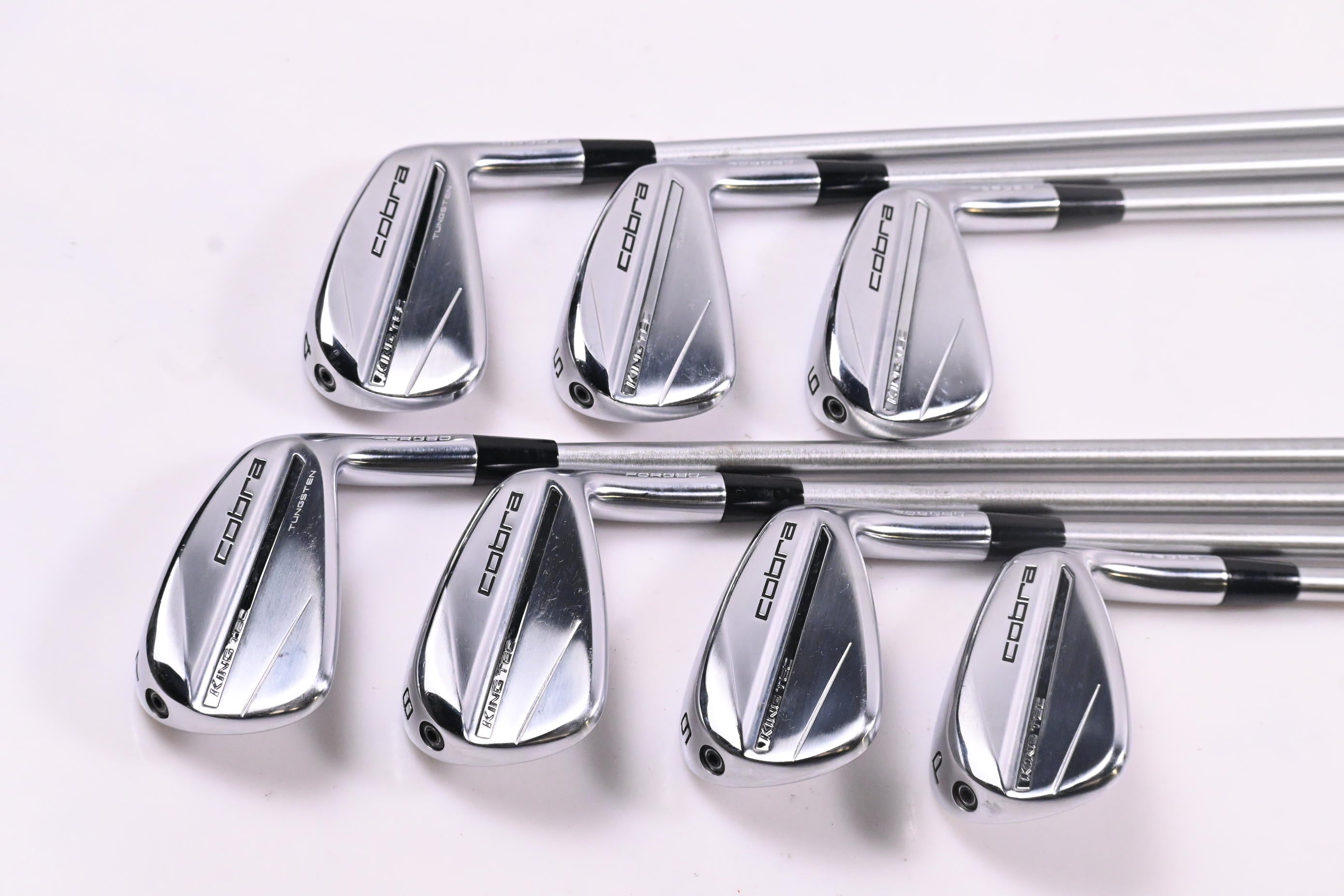 Cobra 2025 King Tec Irons / 4-PW / Stiff Flex KBS Tour C-Taper Lite 110 Shafts
