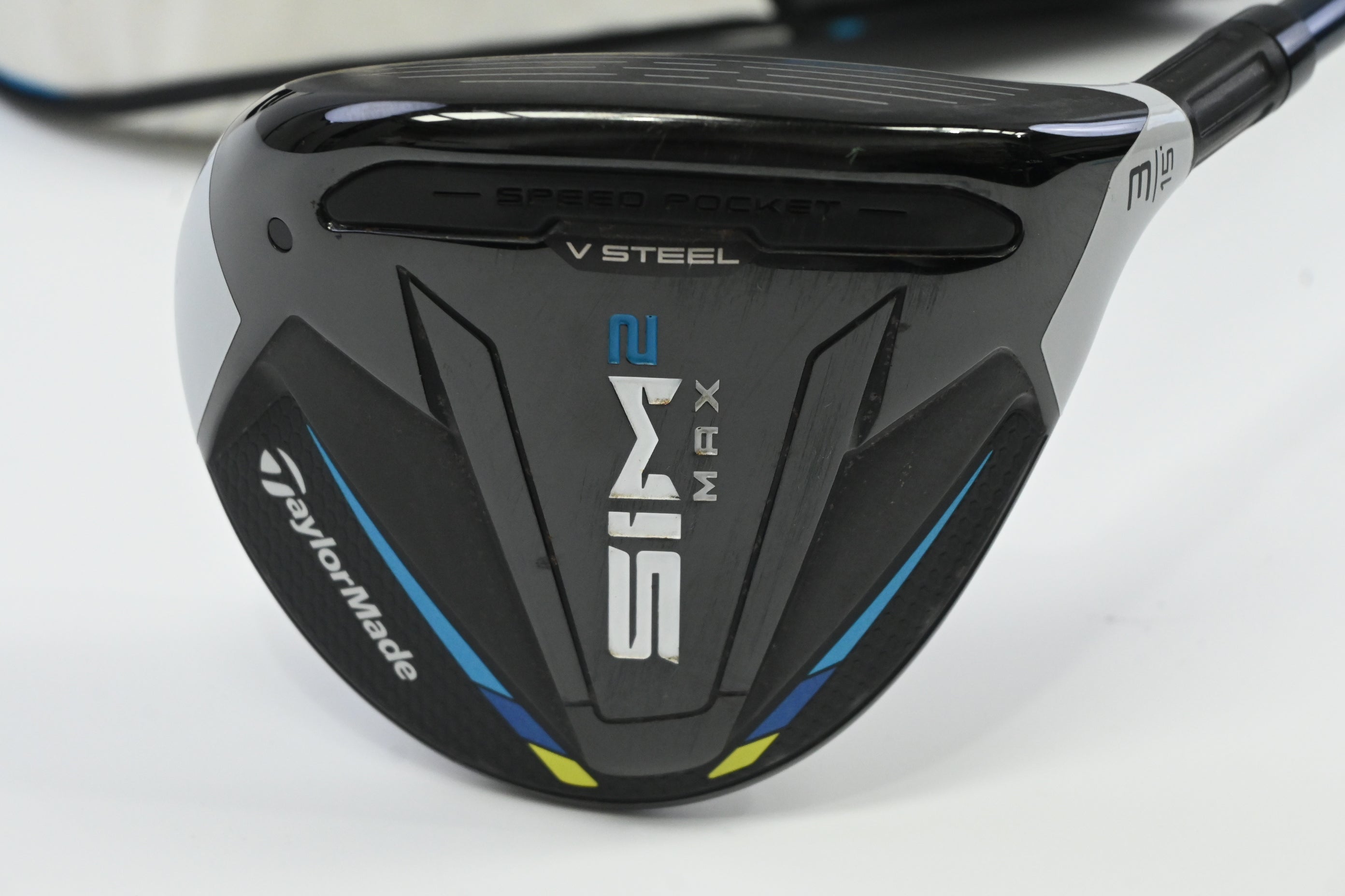 Taylormade SIM2 Max #3 Wood / 15 Degree / Regular Flex Fujikura Ventus Blue 5