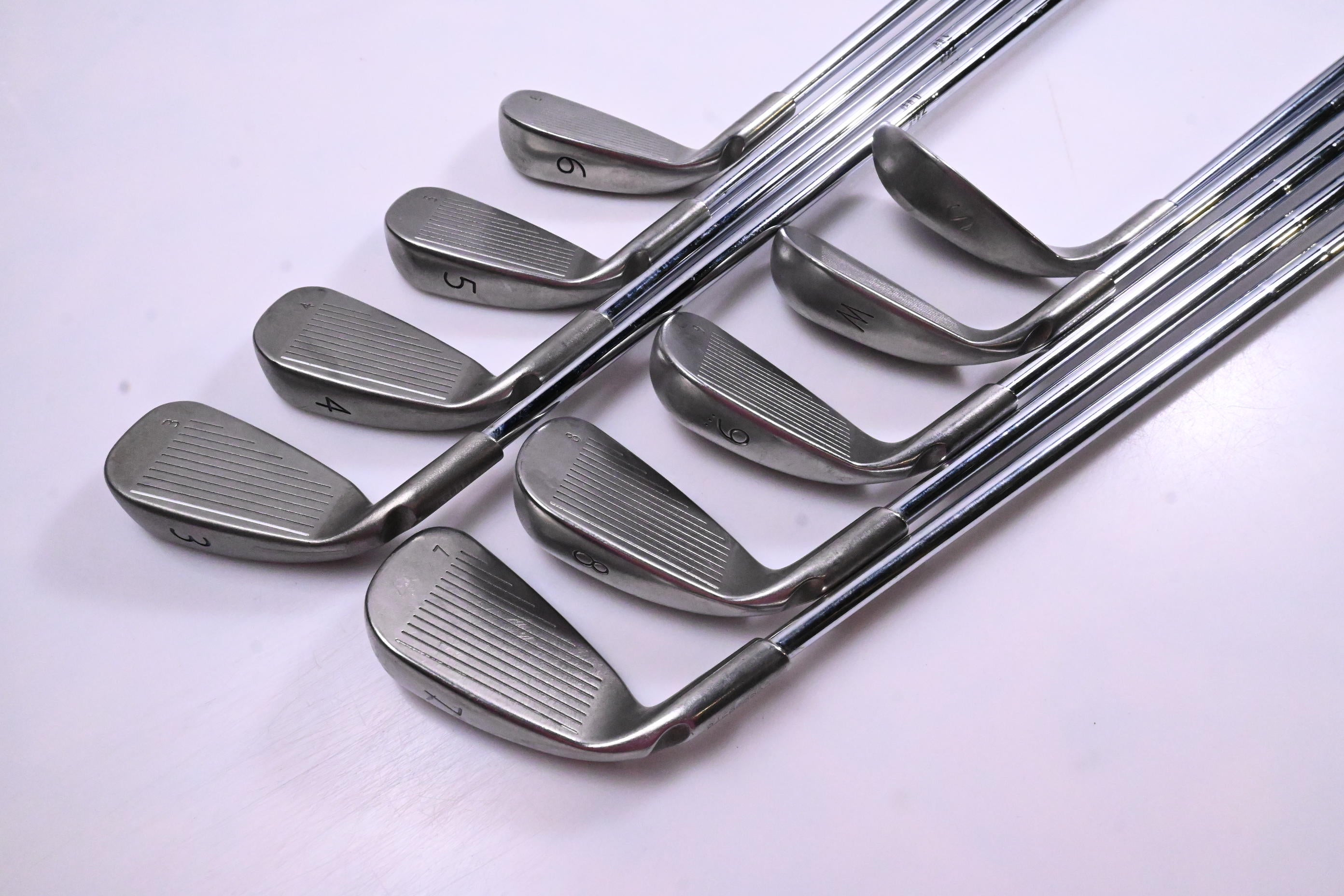 Ping G2 Irons / 3-PW+SW / Orange Dot / Stiff Flex Ping AWT Shafts