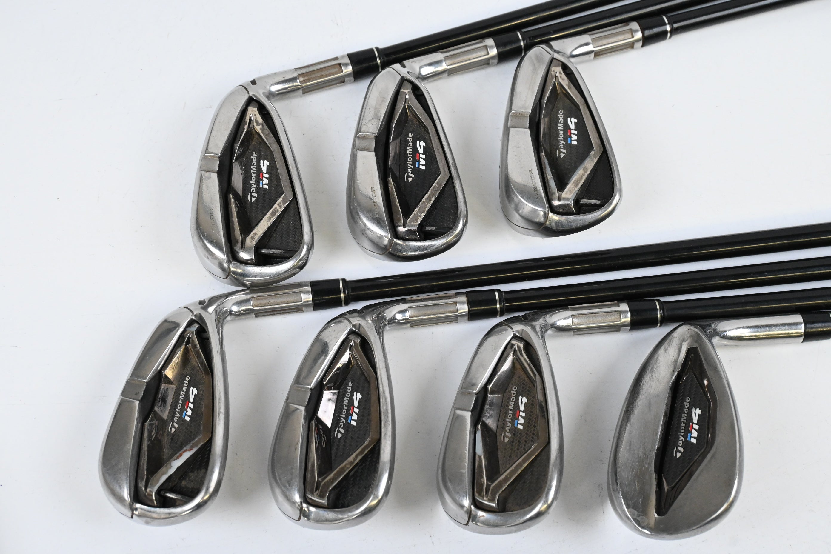 Taylormade M4 Irons / 5-PW+SW / Regular Flex Fujikura Atmos Red 6 Shafts